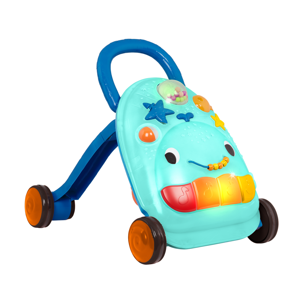 Interactive whale walker.