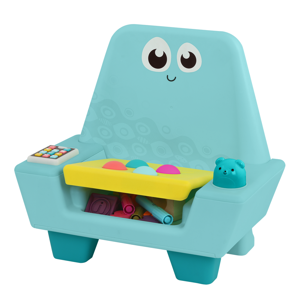 Interactive toddler chair.