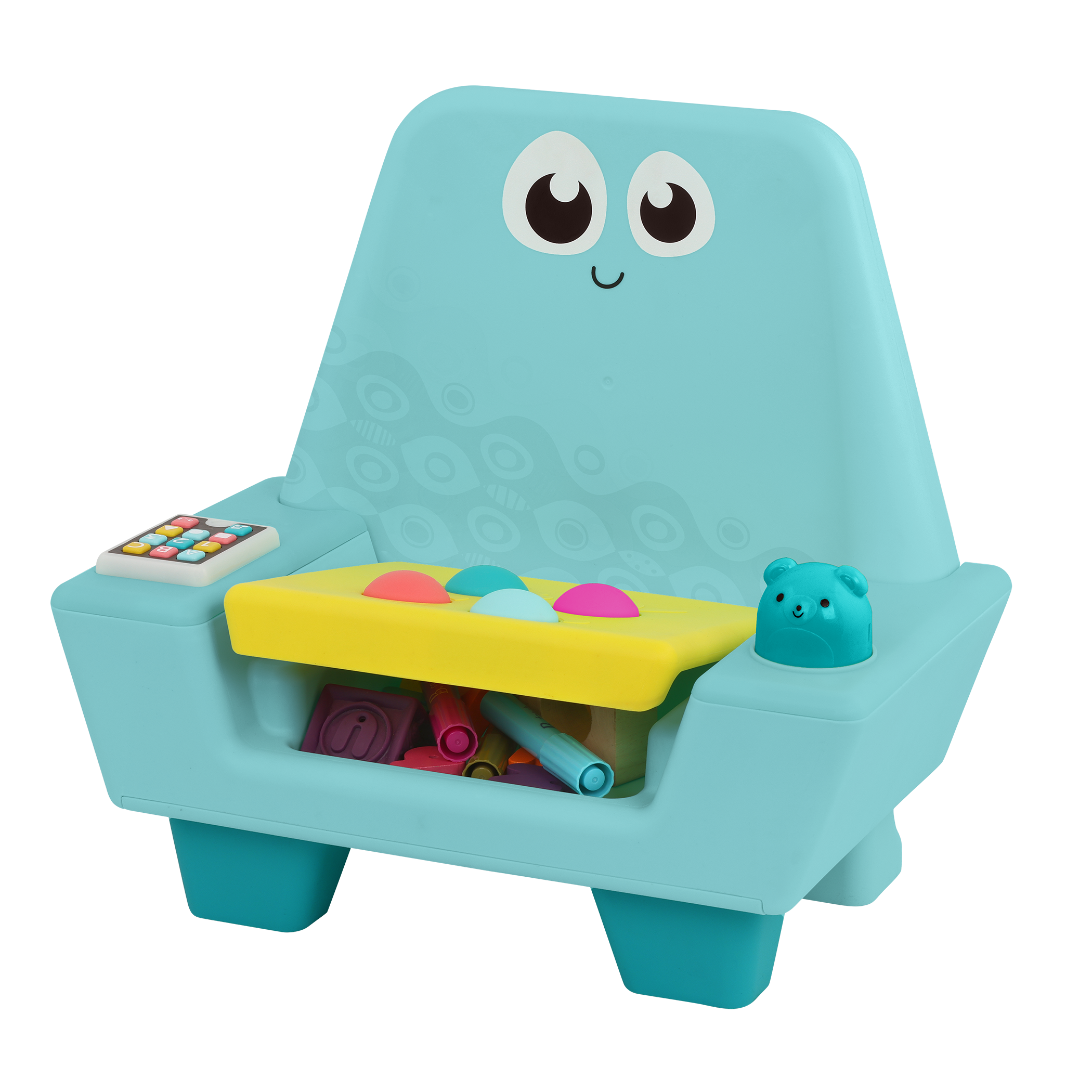 Interactive toddler chair.