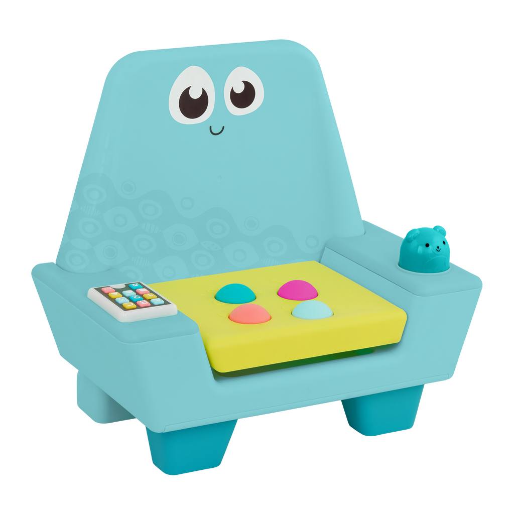 Interactive toddler chair.