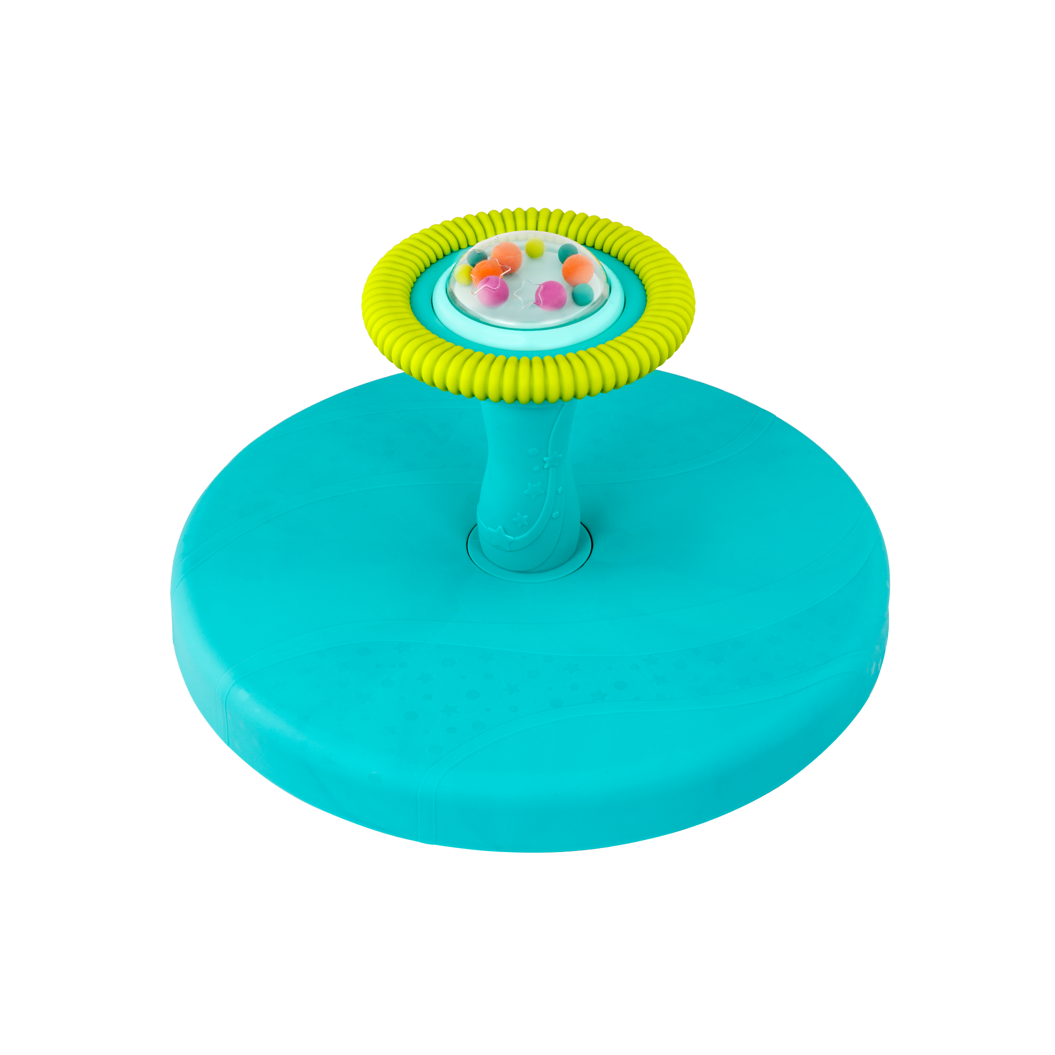 Twirly time spinning seat toy for toddlers