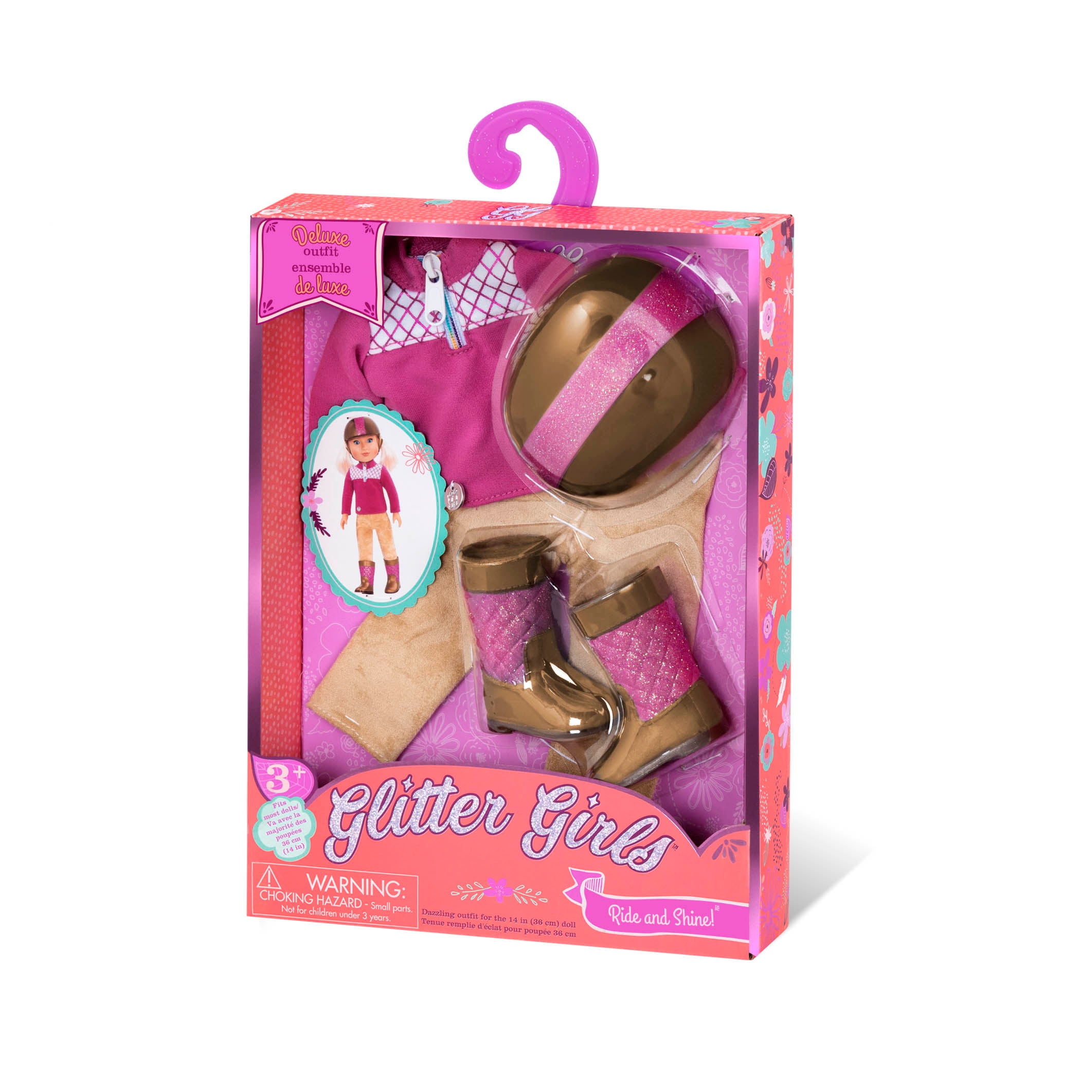 Equestrian outfit for 14-inch doll
