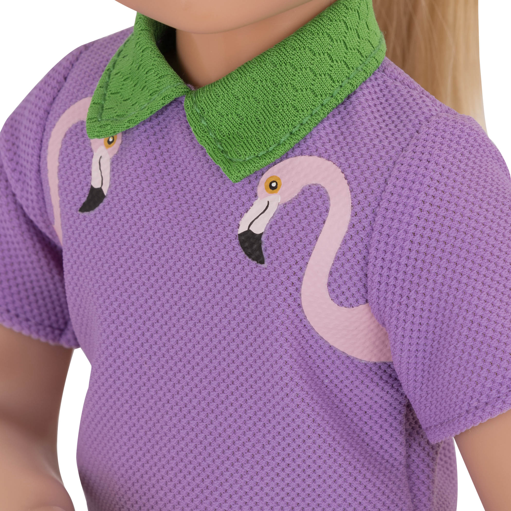 Mini-putt outfit for 14-inch doll
