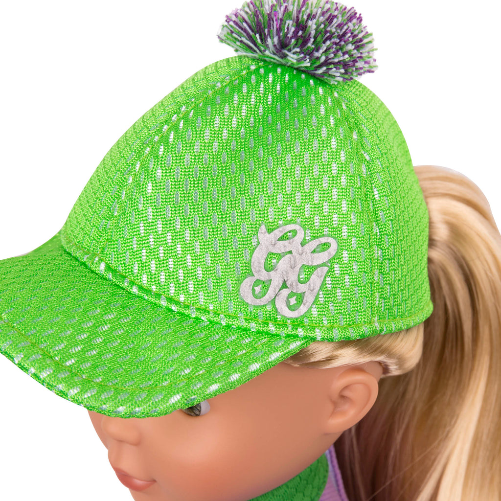 Mini-putt outfit for 14-inch doll