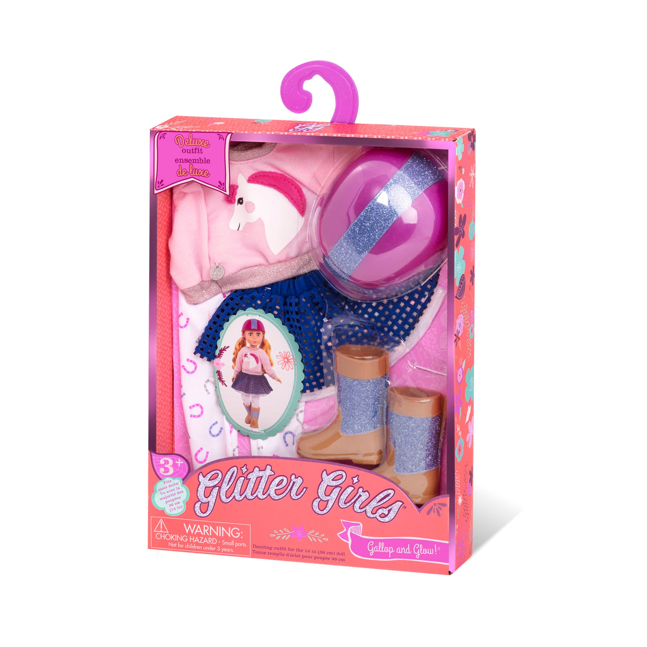 Equestrian outfit for 14-inch doll