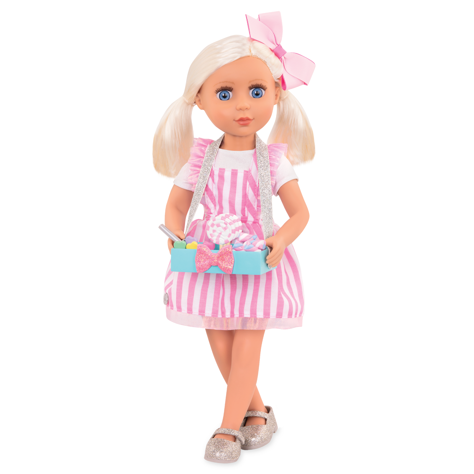 Candy shop outfit for 14-inch doll