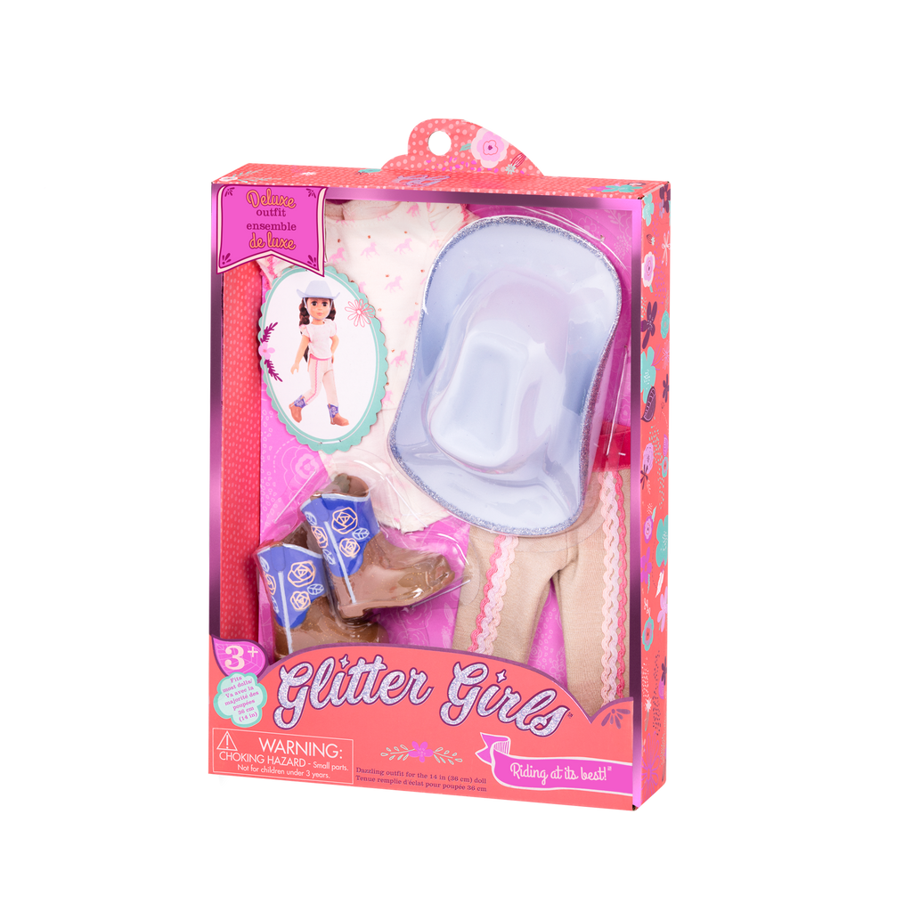 Equestrian outfit for 14-inch doll