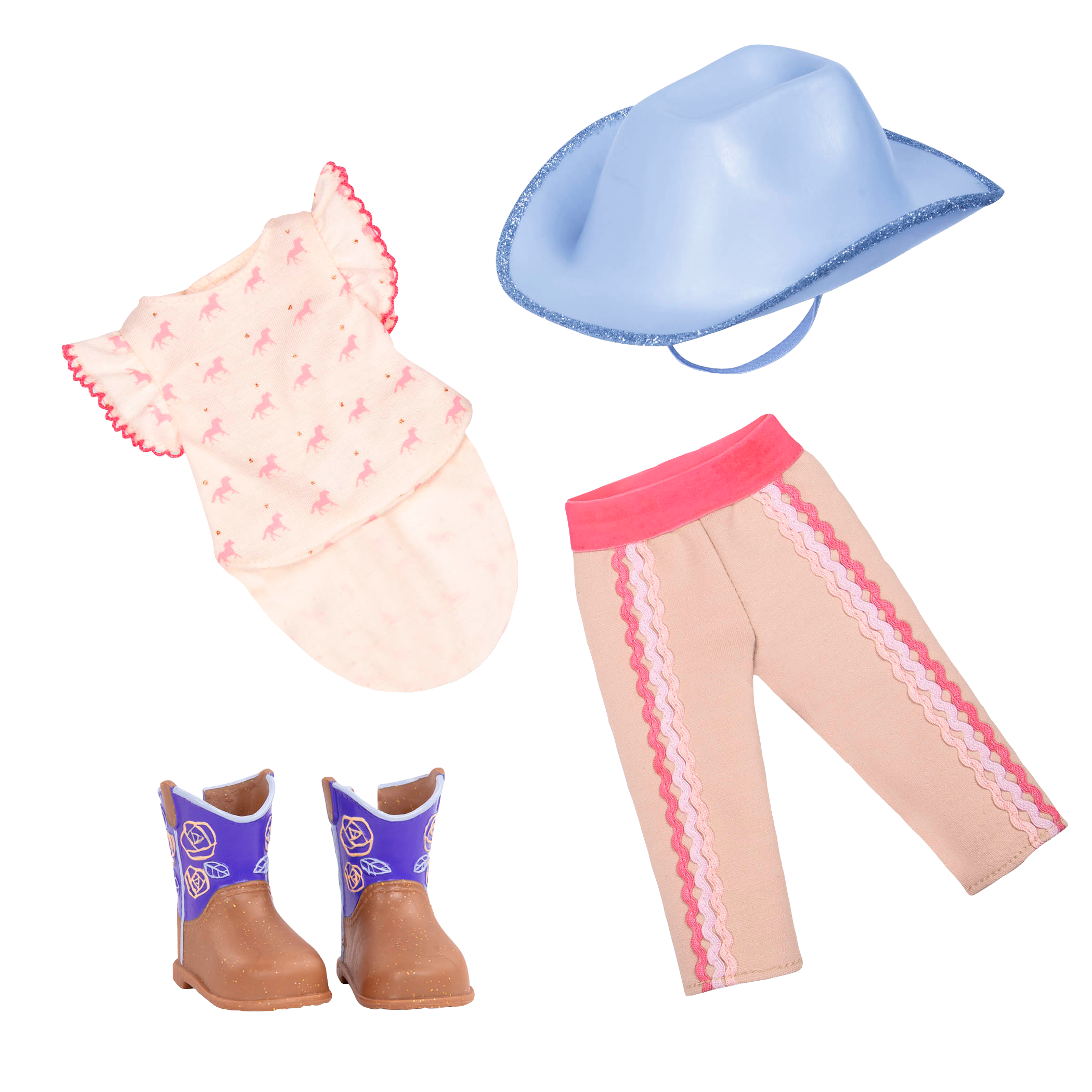 Equestrian outfit for 14-inch doll