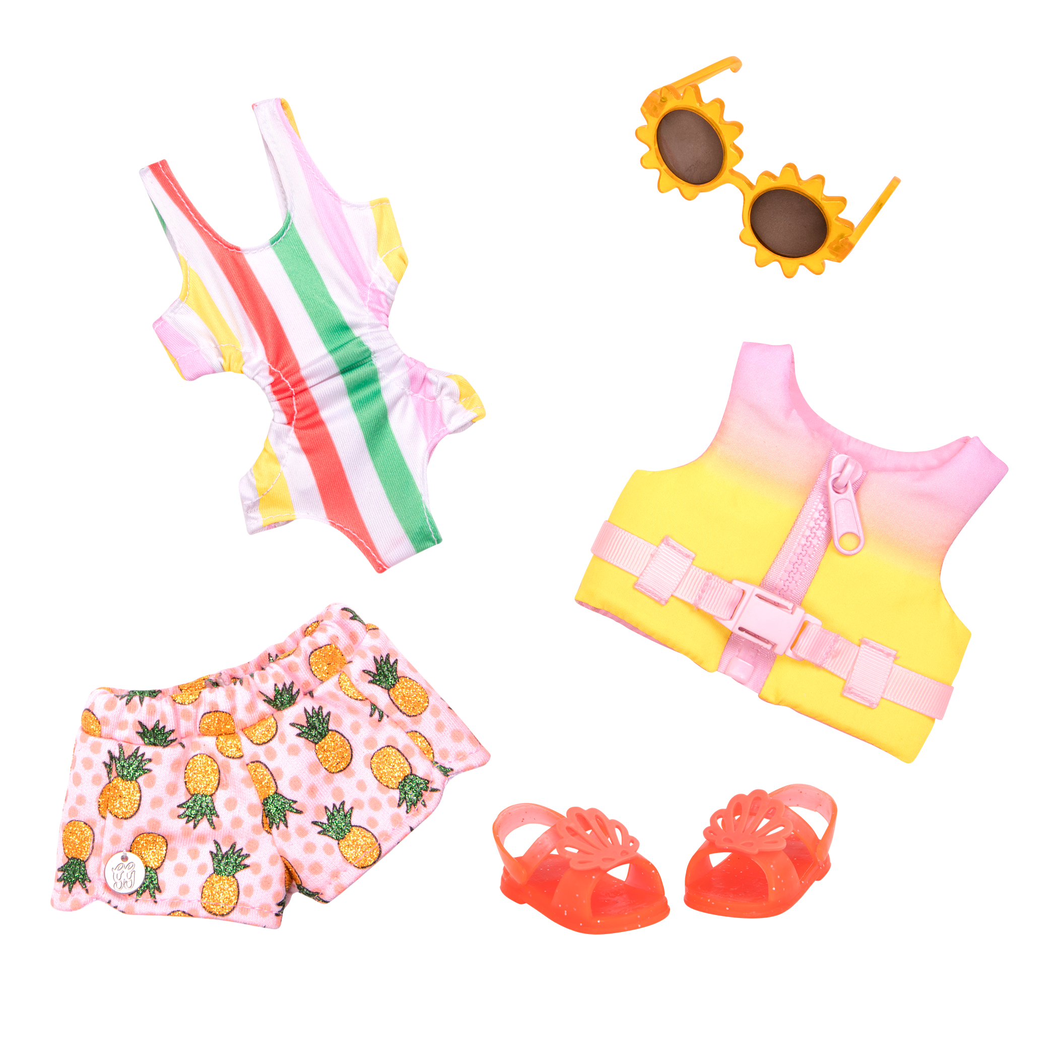 Boating outfit for 14-inch doll