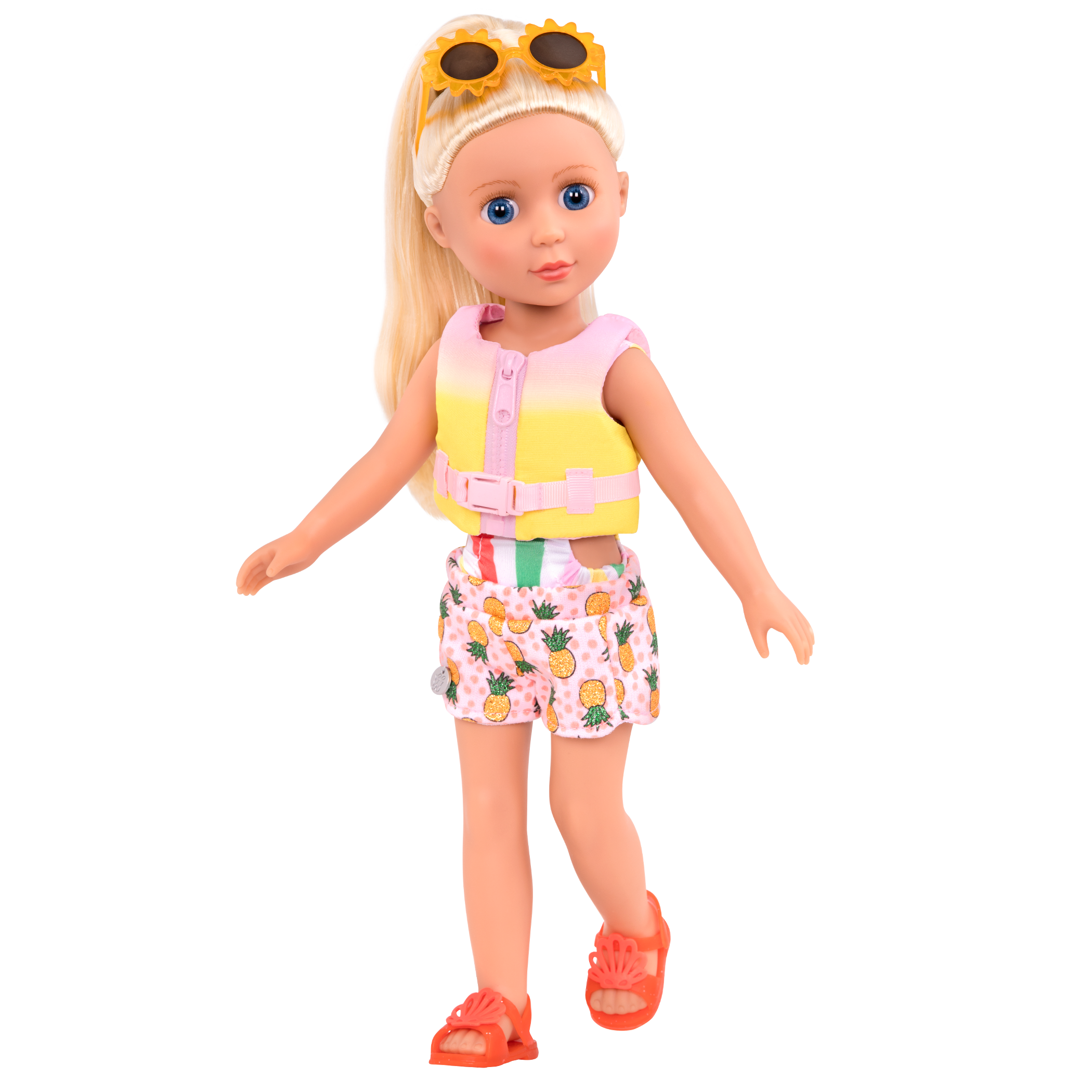 Boating outfit for 14-inch doll