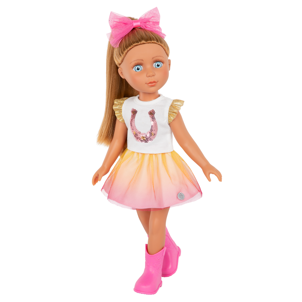 Glitter Girls 14-inch Doll Outfit, Dazzling Horseshoe