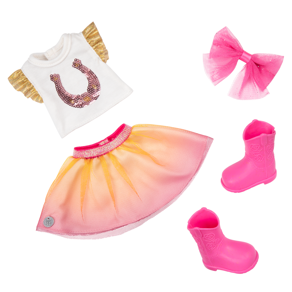 Glitter Girls 14-inch Doll Outfit, Dazzling Horseshoe