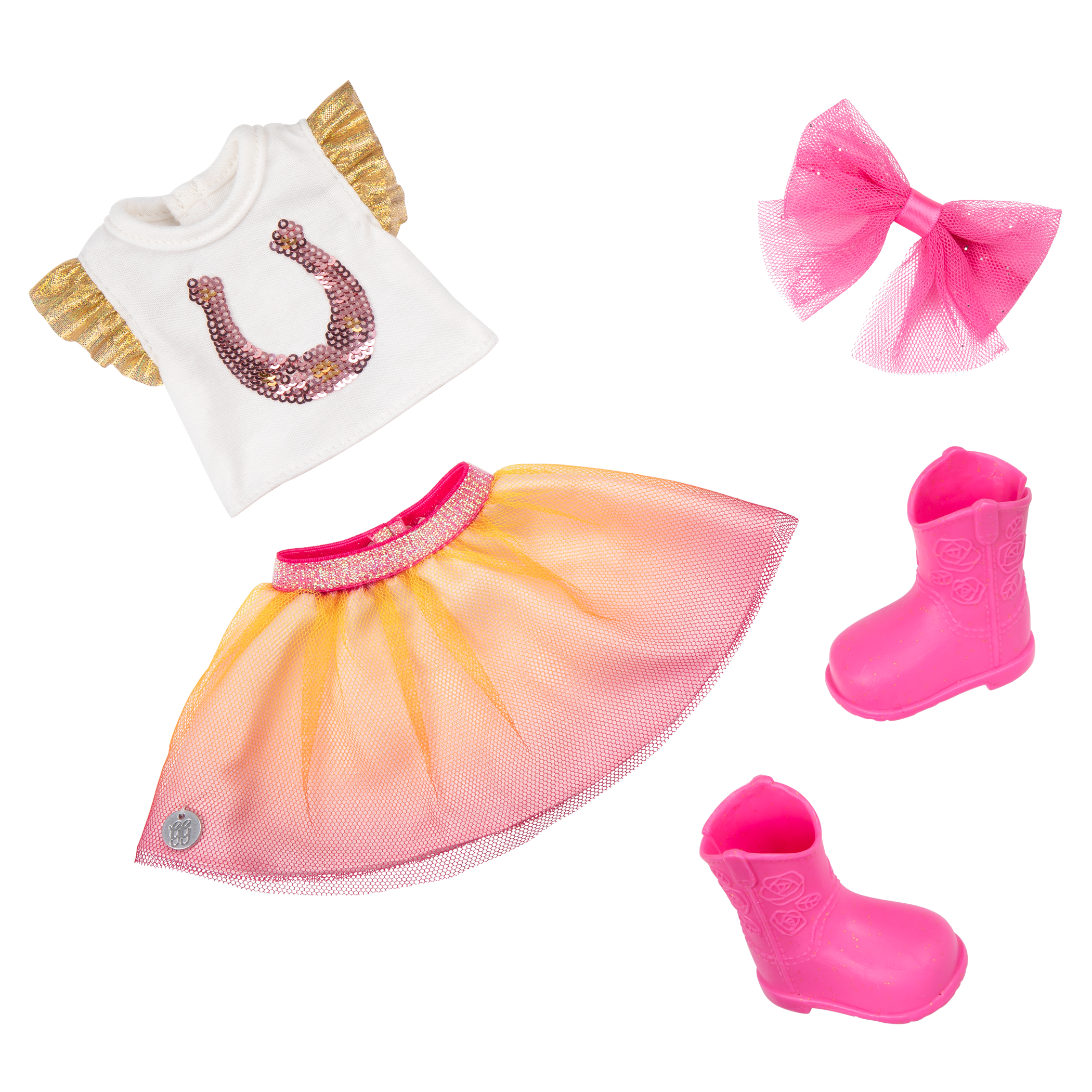 Glitter Girls 14-inch Doll Outfit, Dazzling Horseshoe