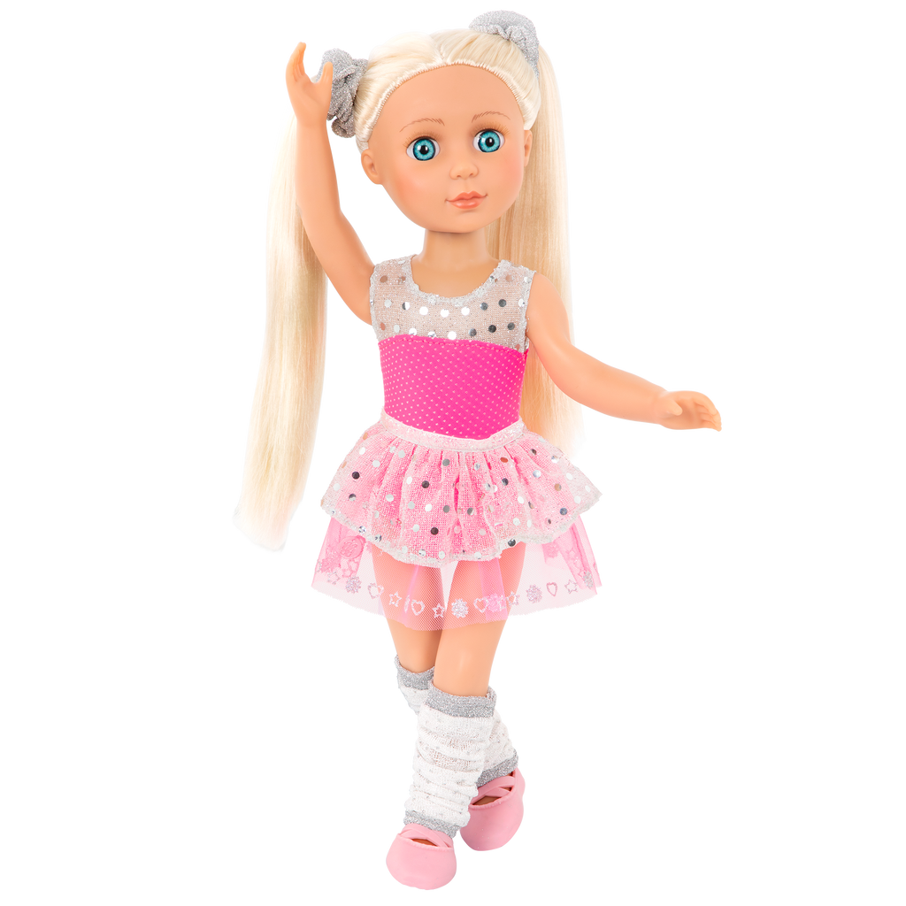 Ballerina outfit for 14-inch doll