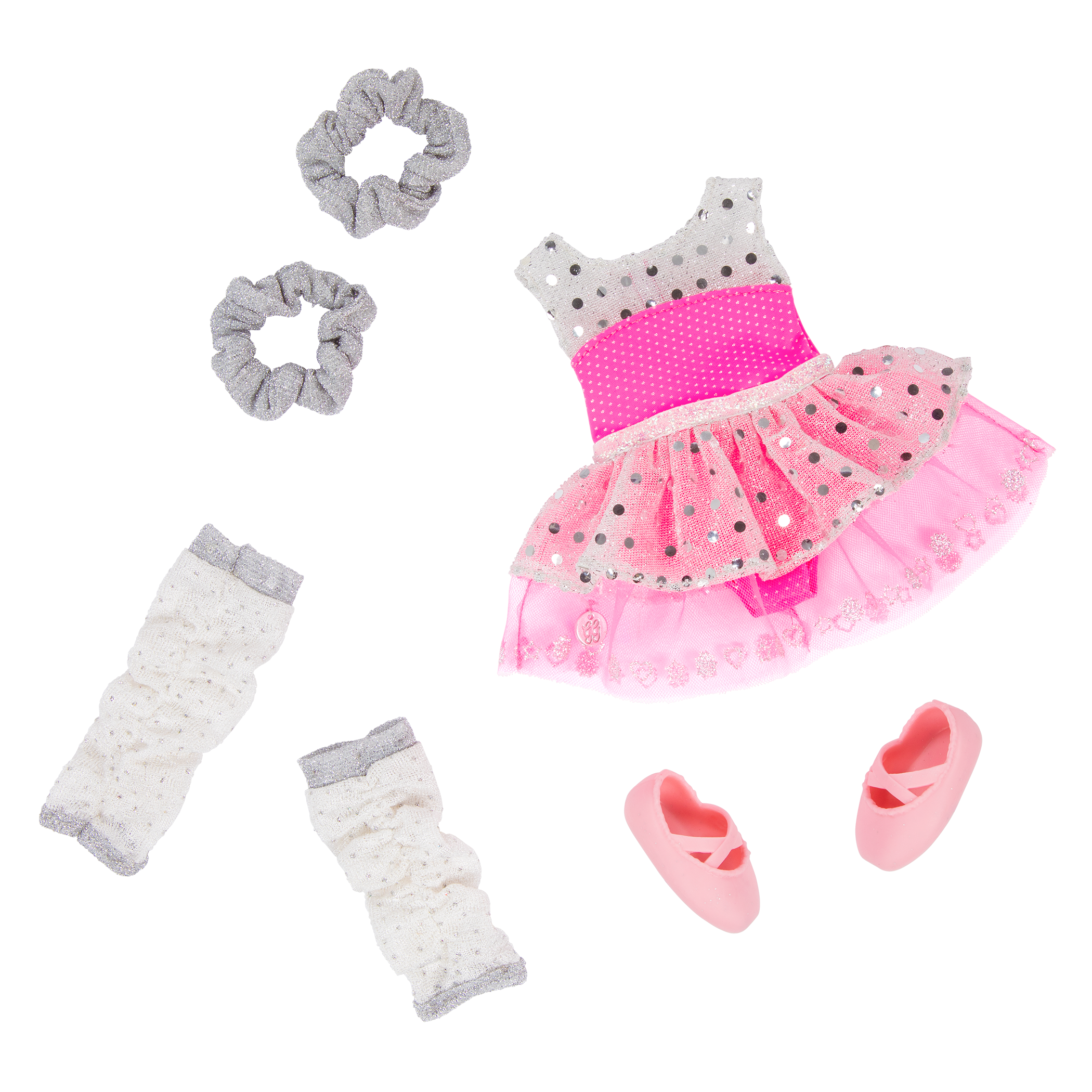 Ballerina outfit for 14-inch doll