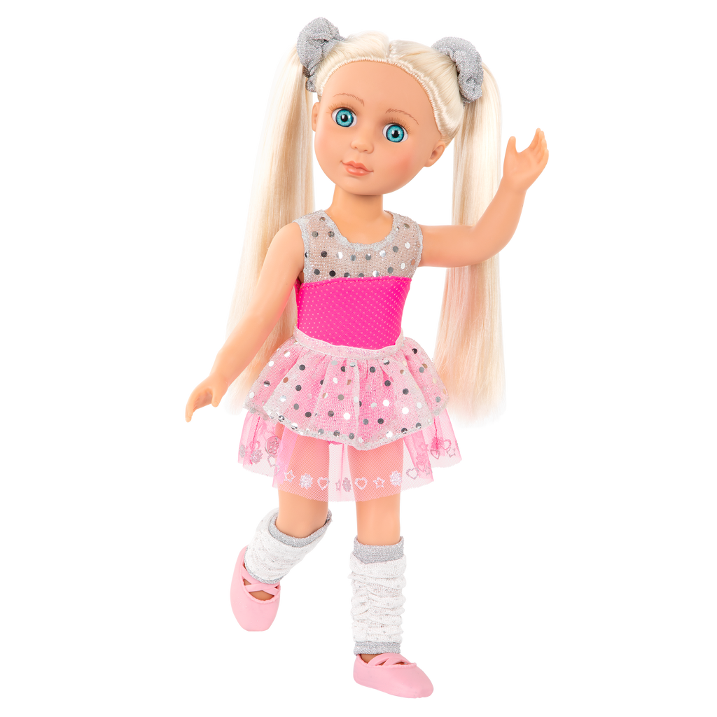 Ballerina outfit for 14-inch doll