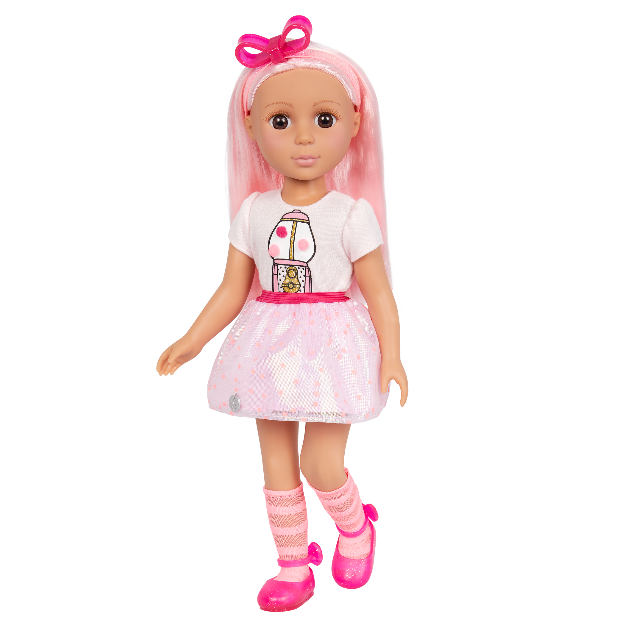 Glitter Girls Outfit for 14-inch Dolls A Pop of Pink