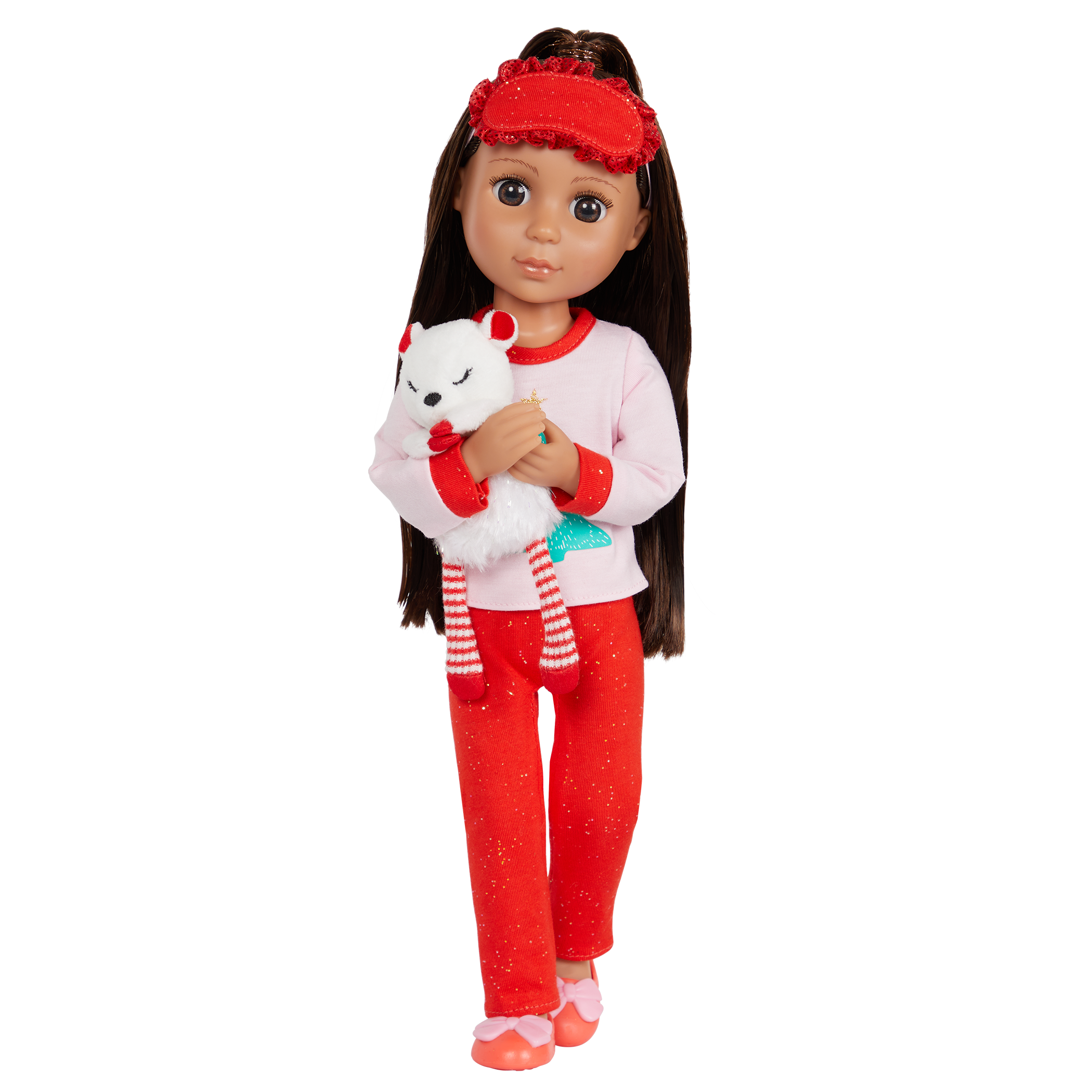 Holiday Christmas doll outfit pajamas