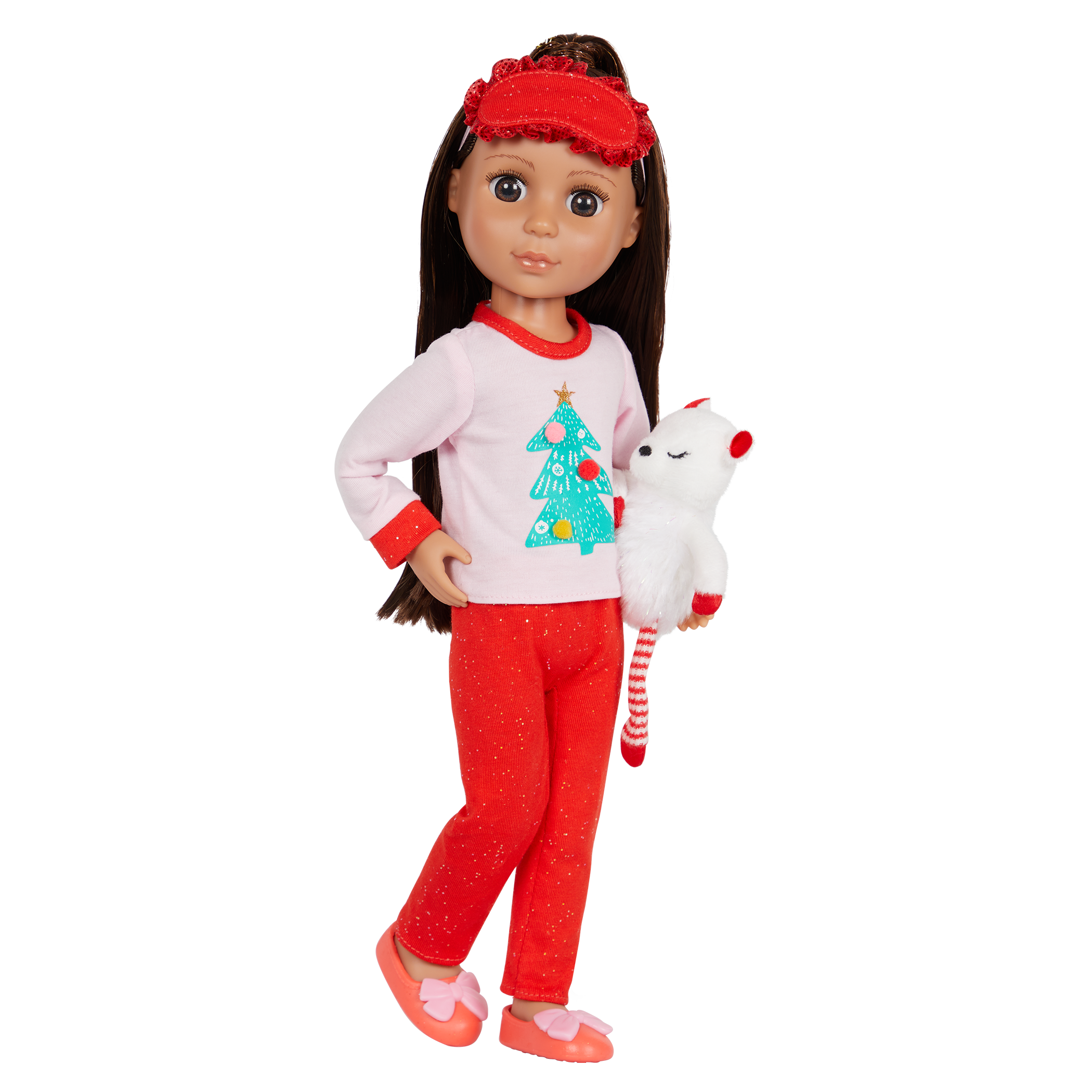 Holiday Christmas doll outfit pajamas