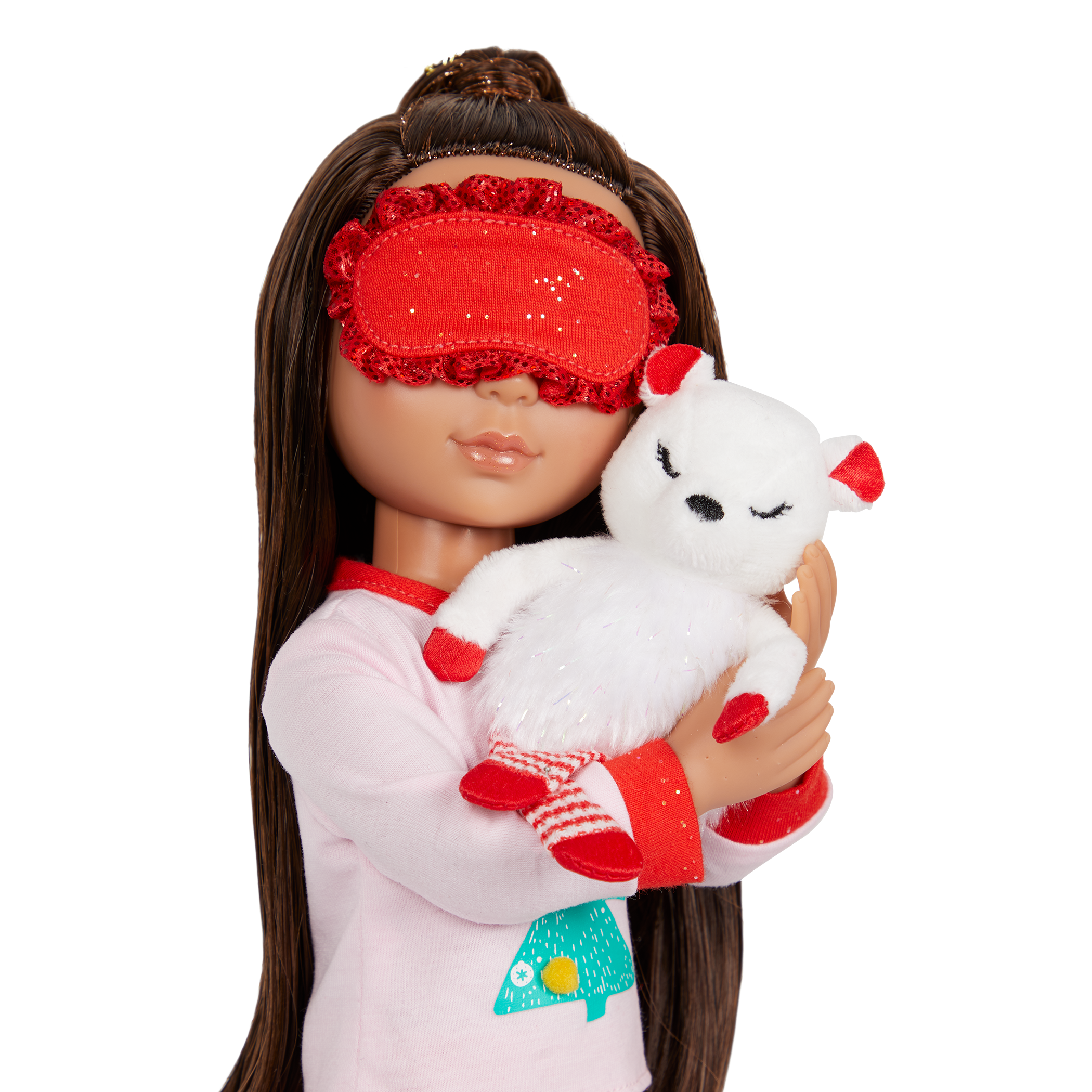 Holiday Christmas doll outfit pajamas