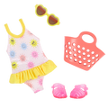Sunny bathing suit doll clothes sunglasses