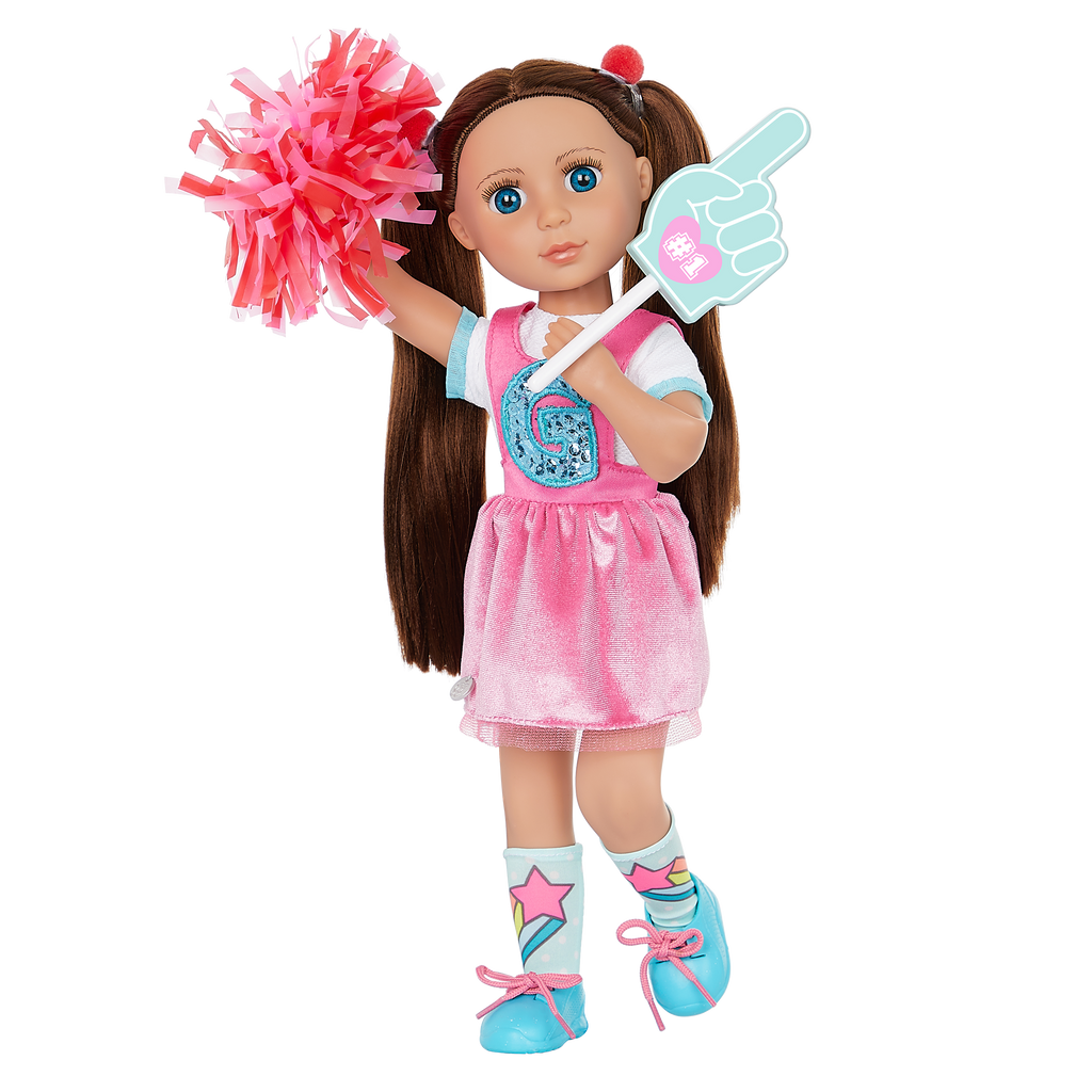 Glitter Girls Alfie 14-inch Posable Cheerleader Doll