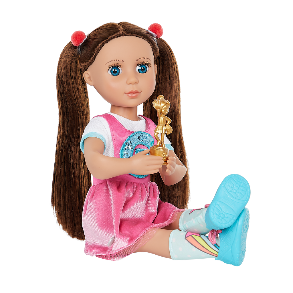Glitter Girls Alfie 14-inch Posable Cheerleader Doll