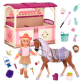 Floe & Equestrian Playset - Glitter Girls