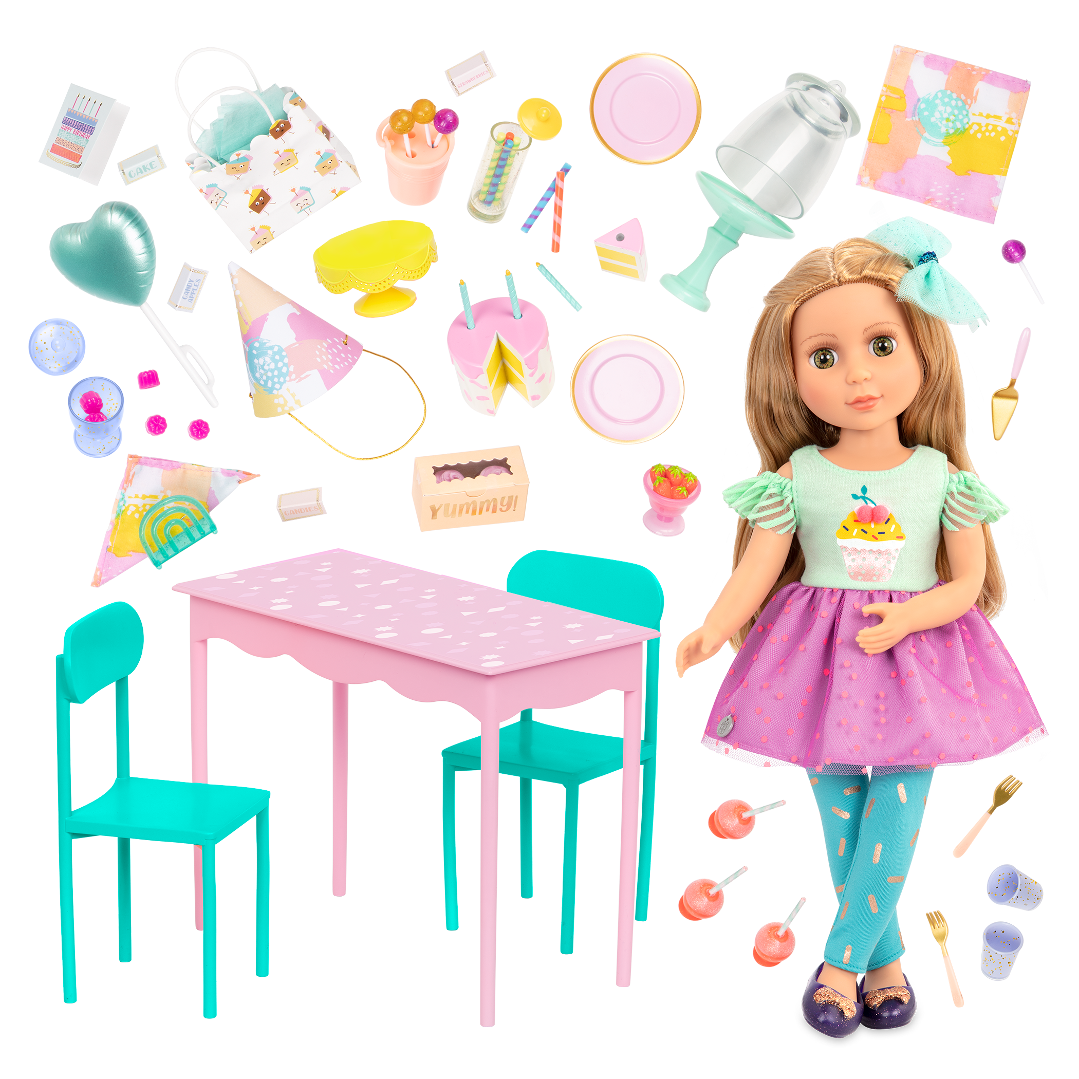 GG Surprise Birthday Party Set & Sashka