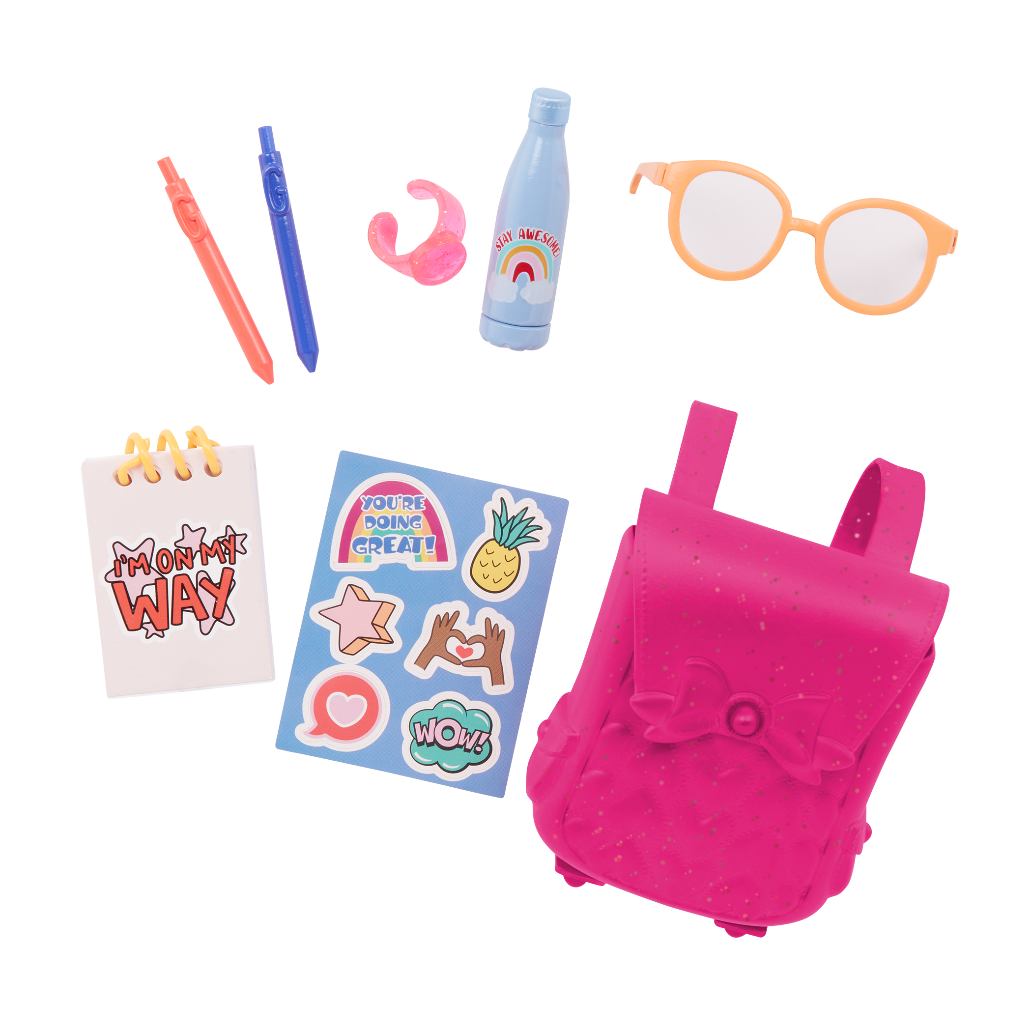 Glitter Girls 14-inch doll Liddy in school clothes