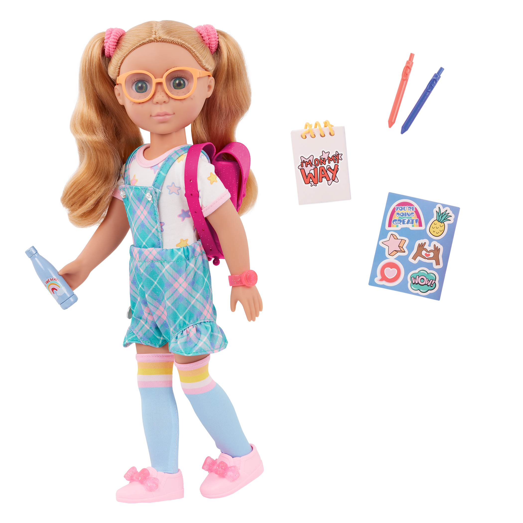 Glitter Girls 14-inch doll Liddy in school clothes