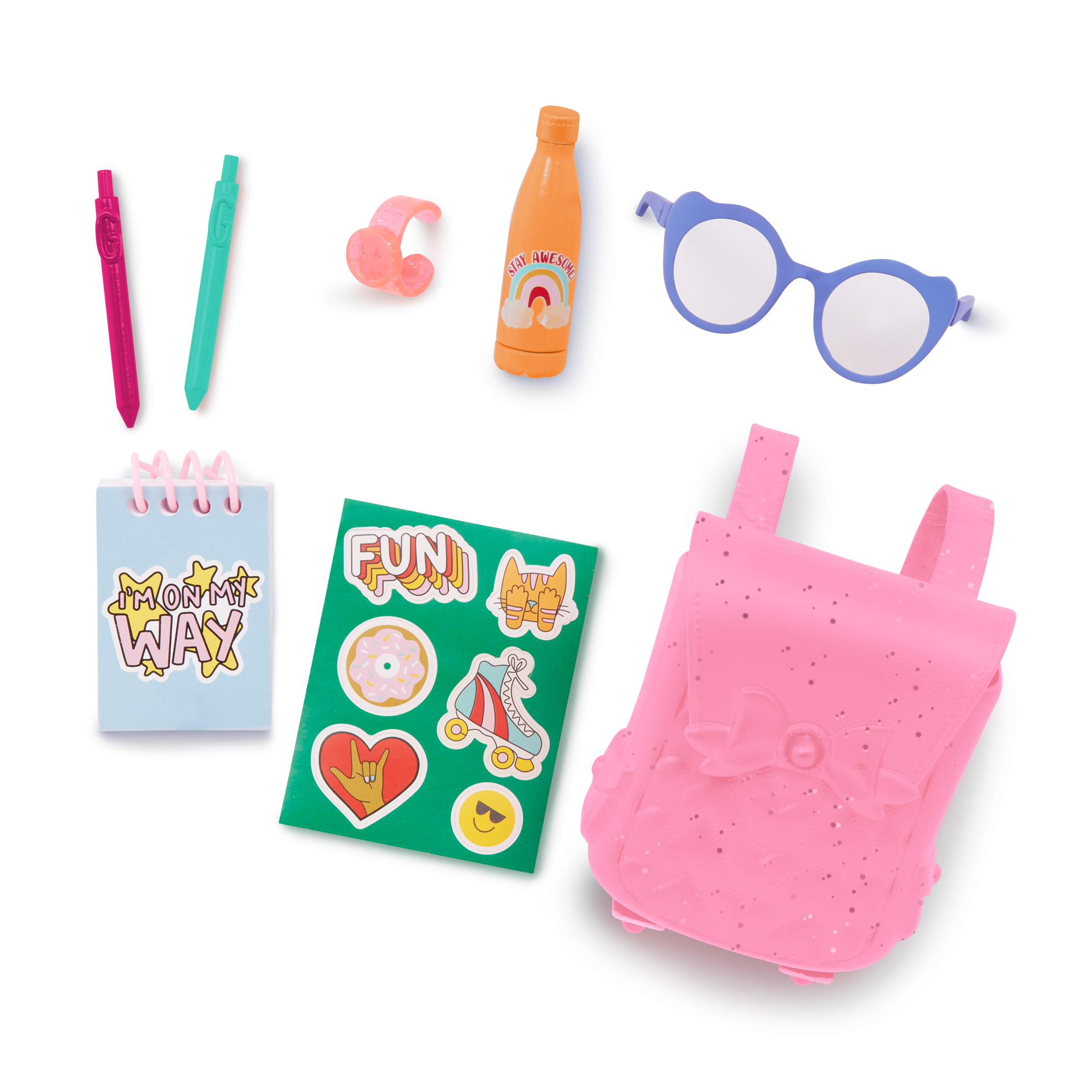 Glitter Girls school doll Macha with accessories