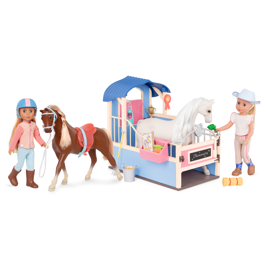 Milla, Milkyway, and the GG Horse Stable - Glitter Girls