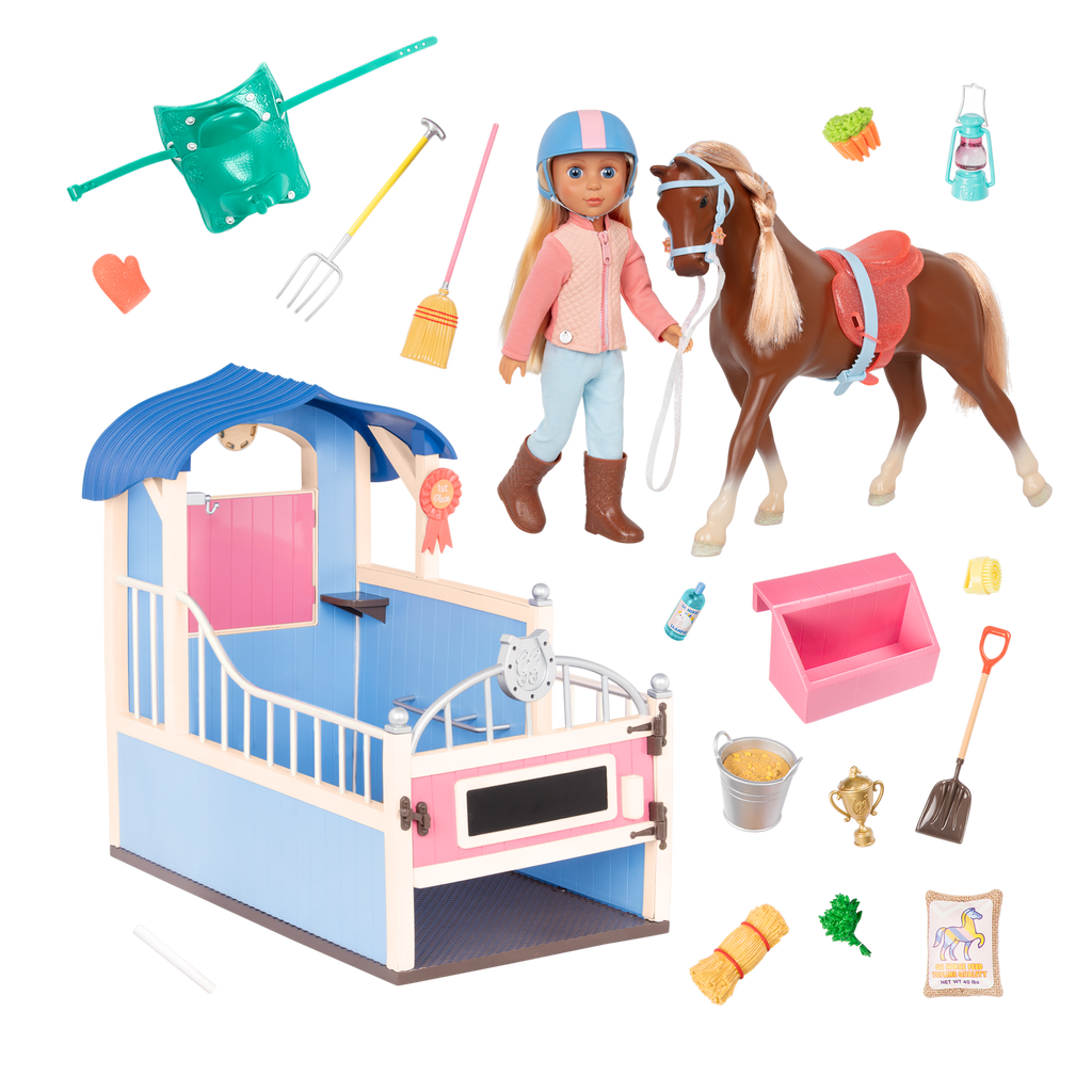 Milla, Milkyway, and the GG Horse Stable - Glitter Girls