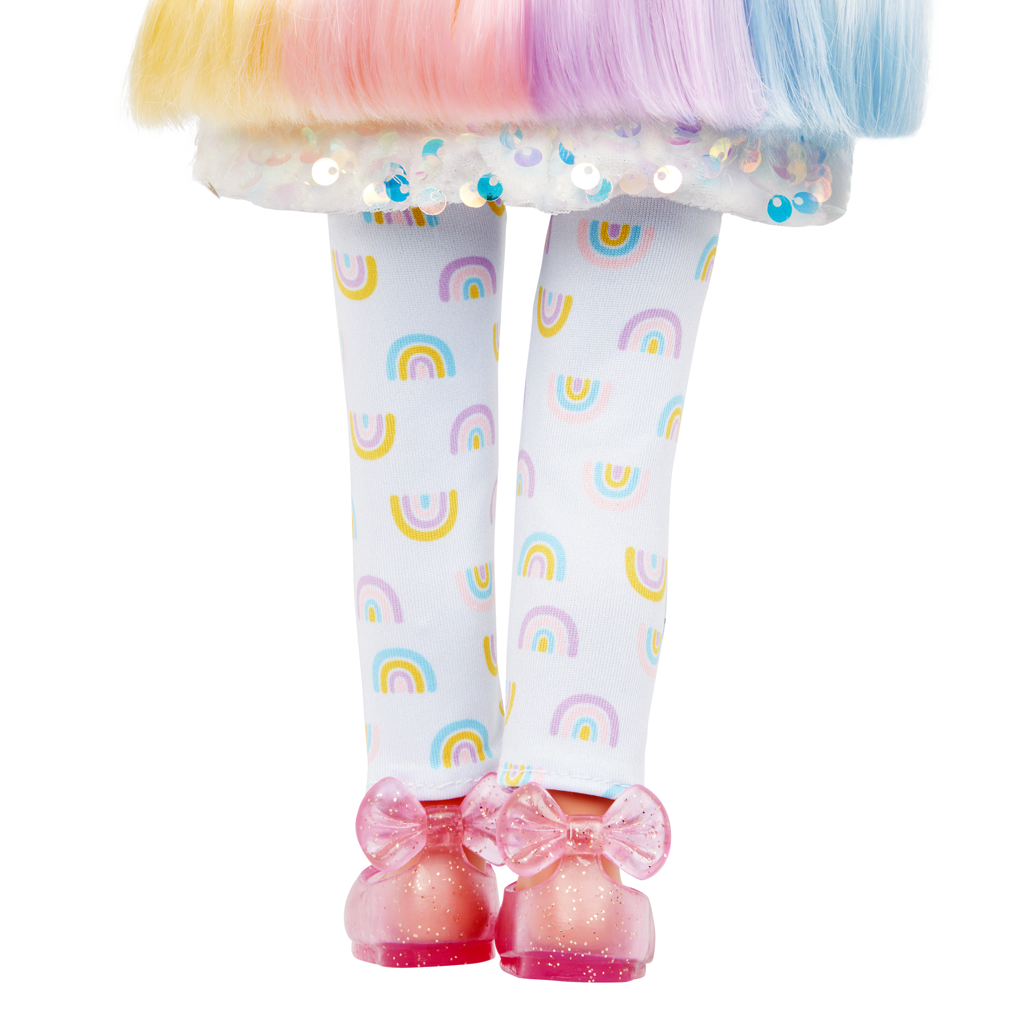 14-inch doll Laica with blonde and blue hair