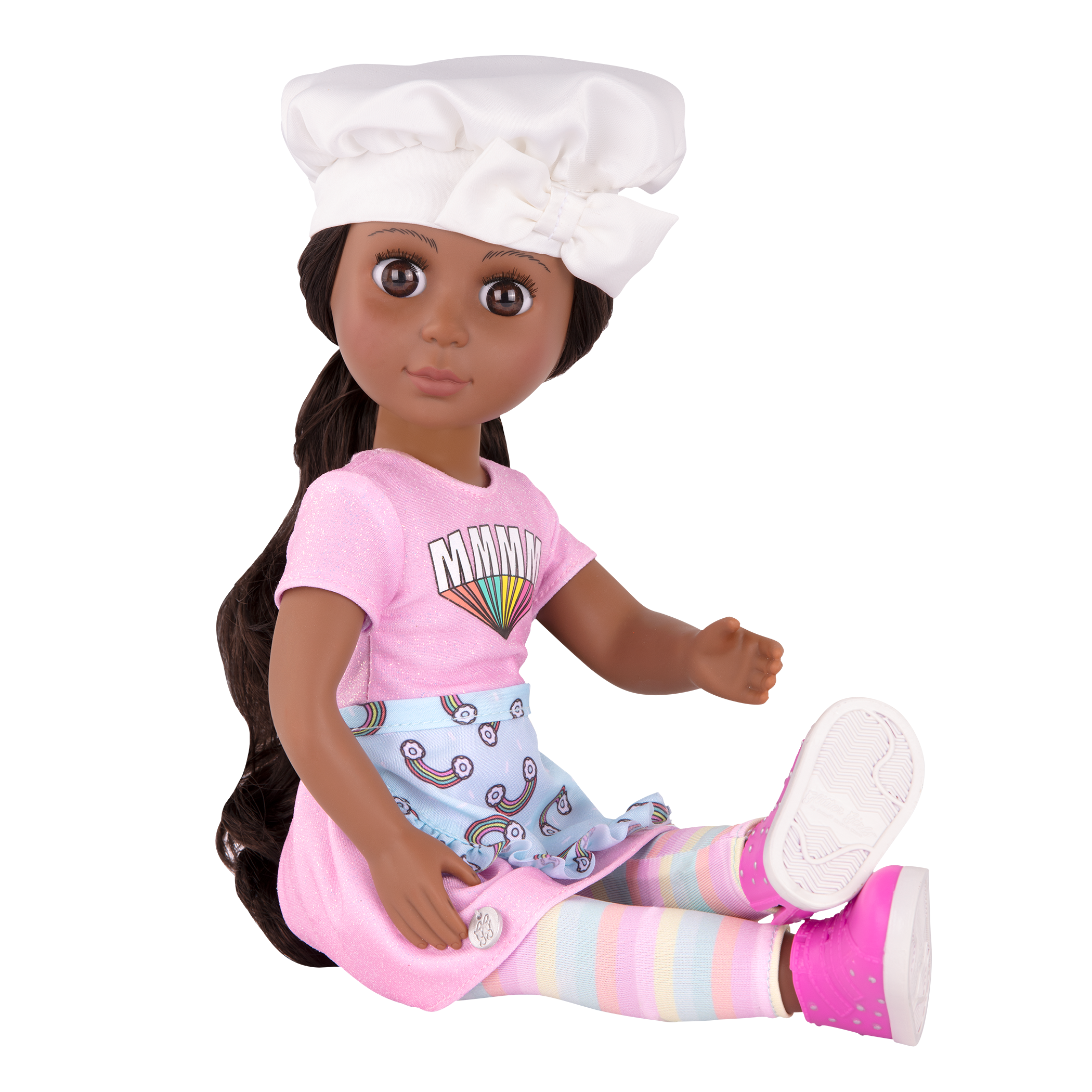 Ryanne doll with baker outfit