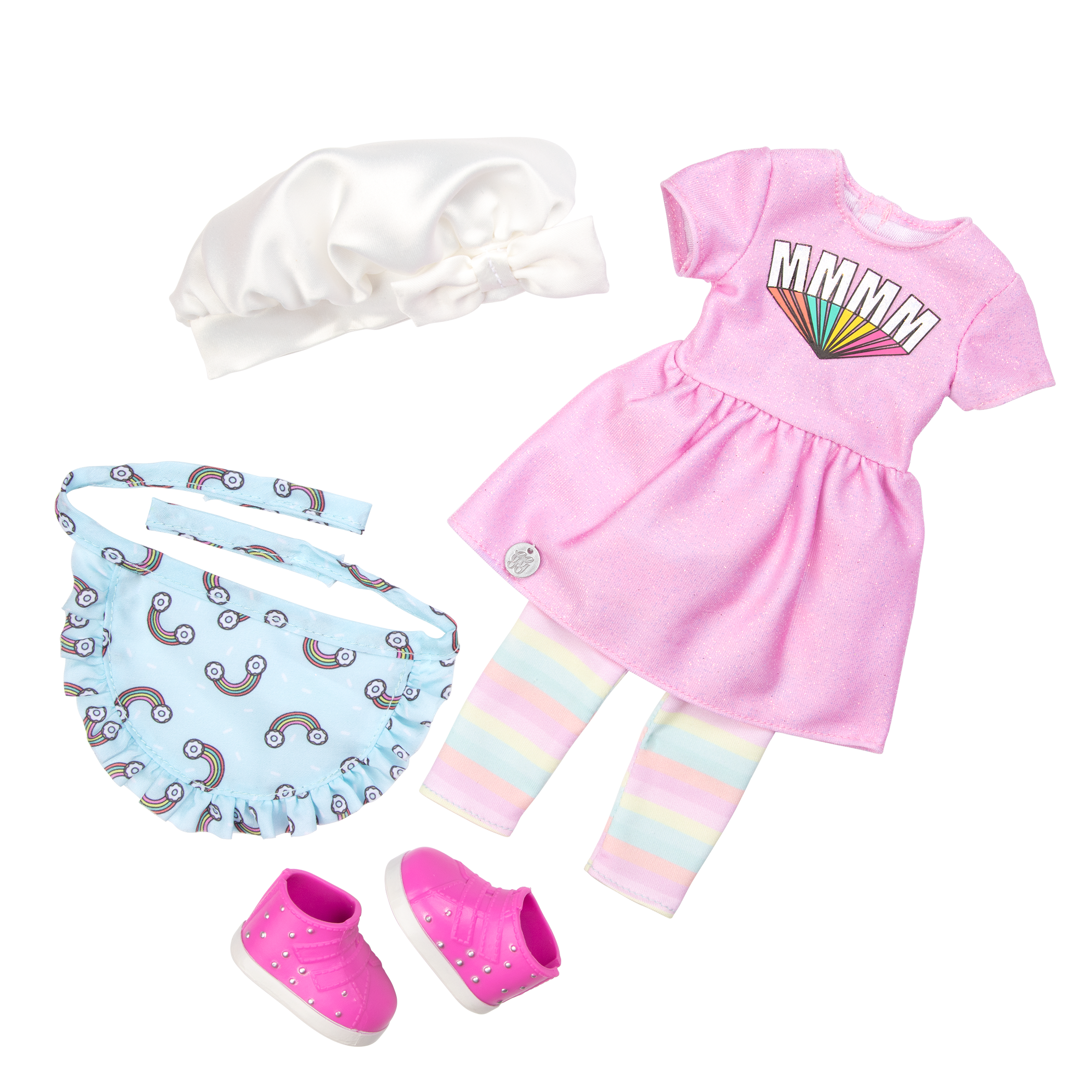 Ryanne doll with baker outfit