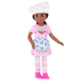 Ryanne doll with baker outfit