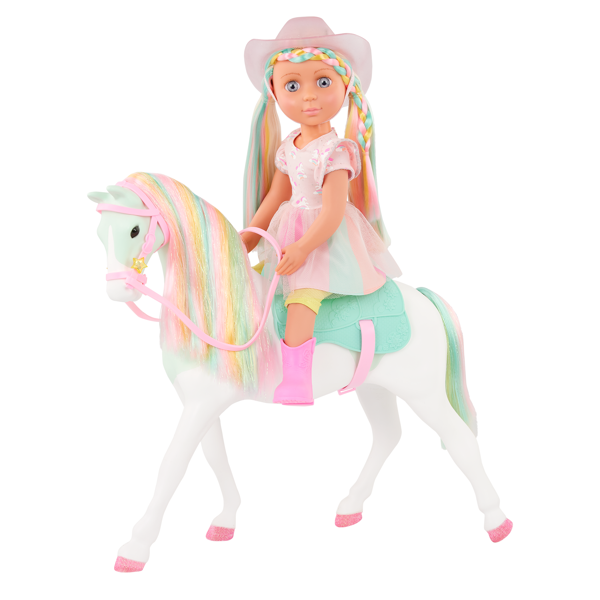 Glitter Girls Gia Gypsy Doll Horse Set