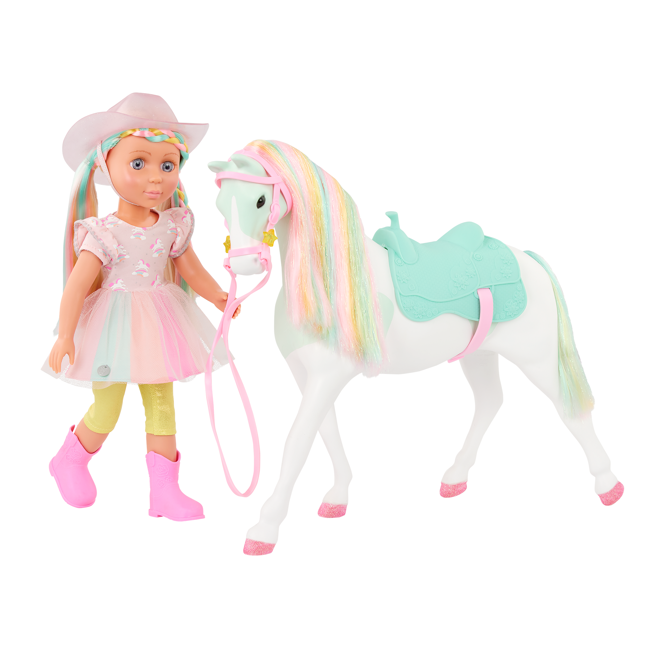 Glitter Girls Gia Gypsy Doll Horse Set