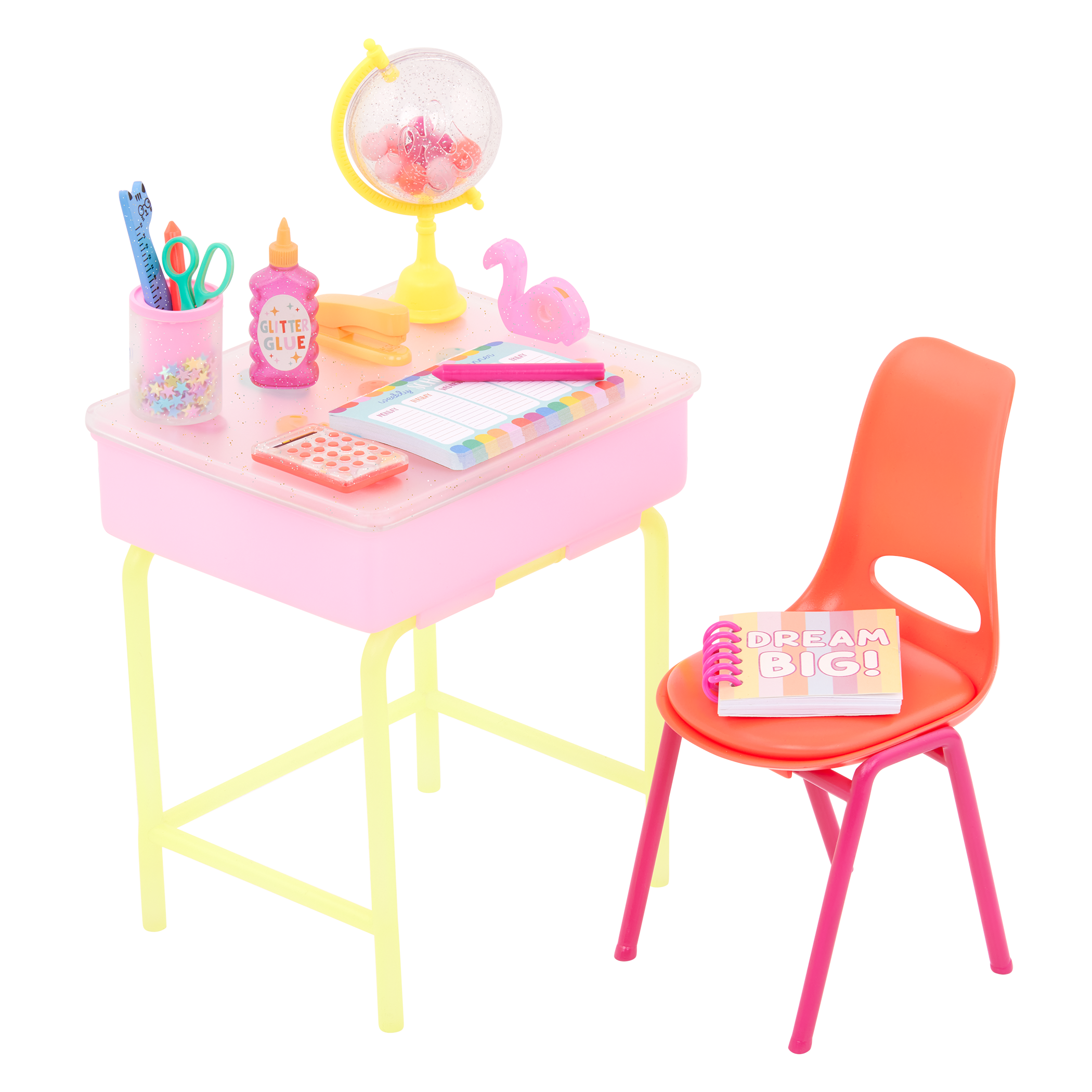 Glitter Girls Alessa and School Desk Set