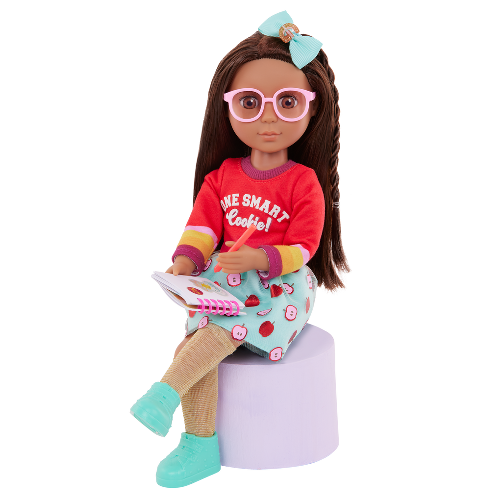 Glitter Girls Alessa and School Desk Set
