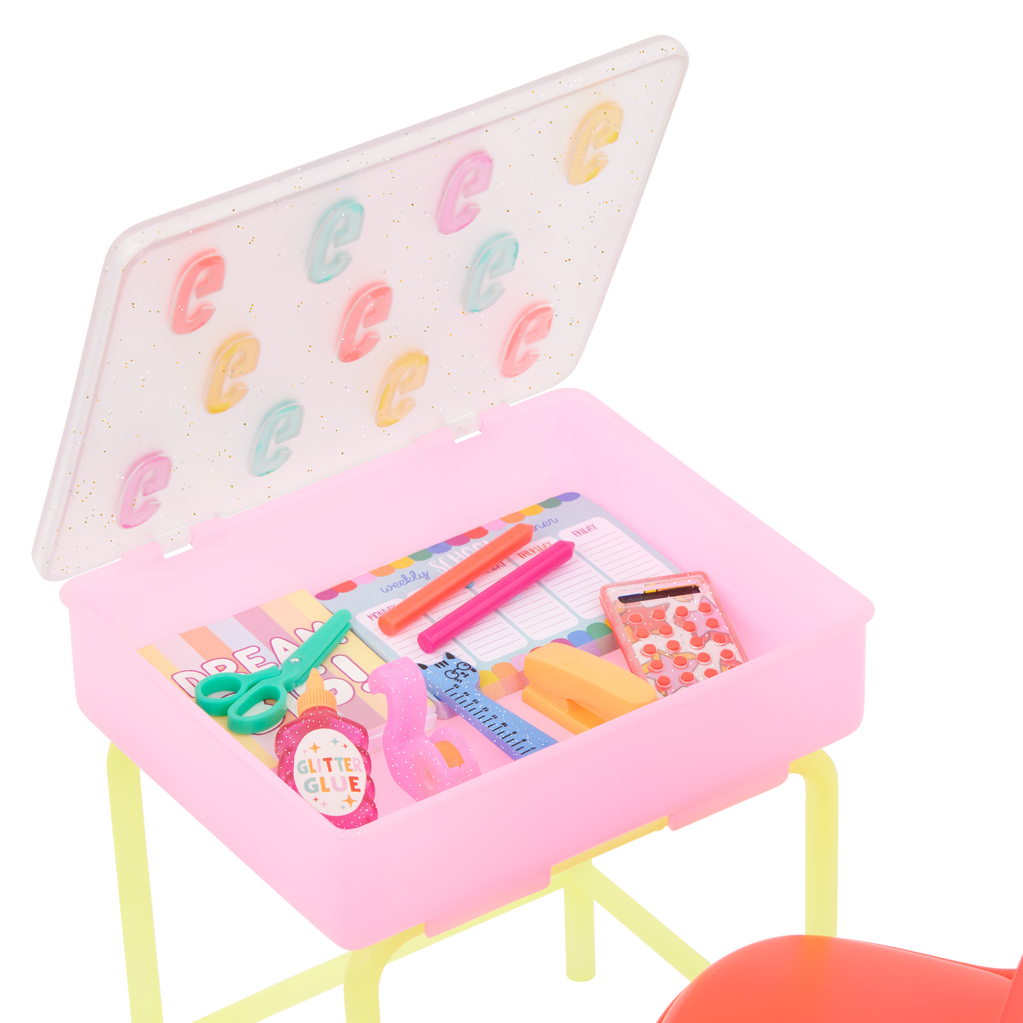 Glitter Girls Alessa and School Desk Set