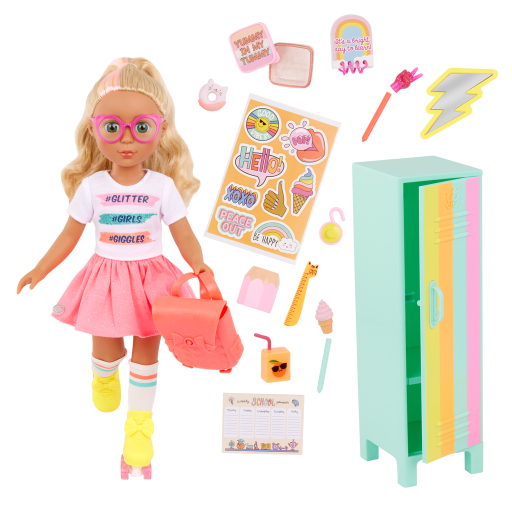 Glitter Girls Sunnie School Locker Playset