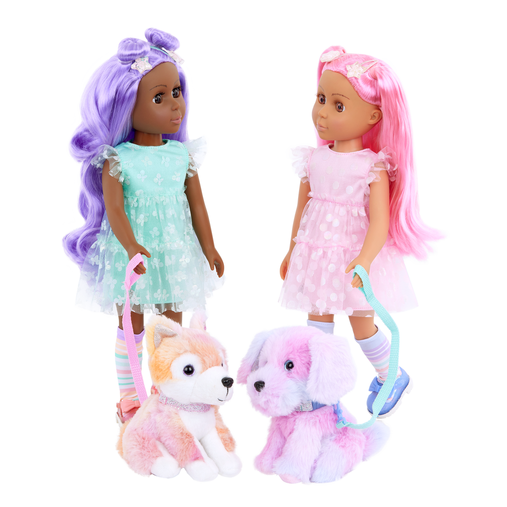Glitter Girls Cara & Sprinkles 14-inch Doll Pet Duo