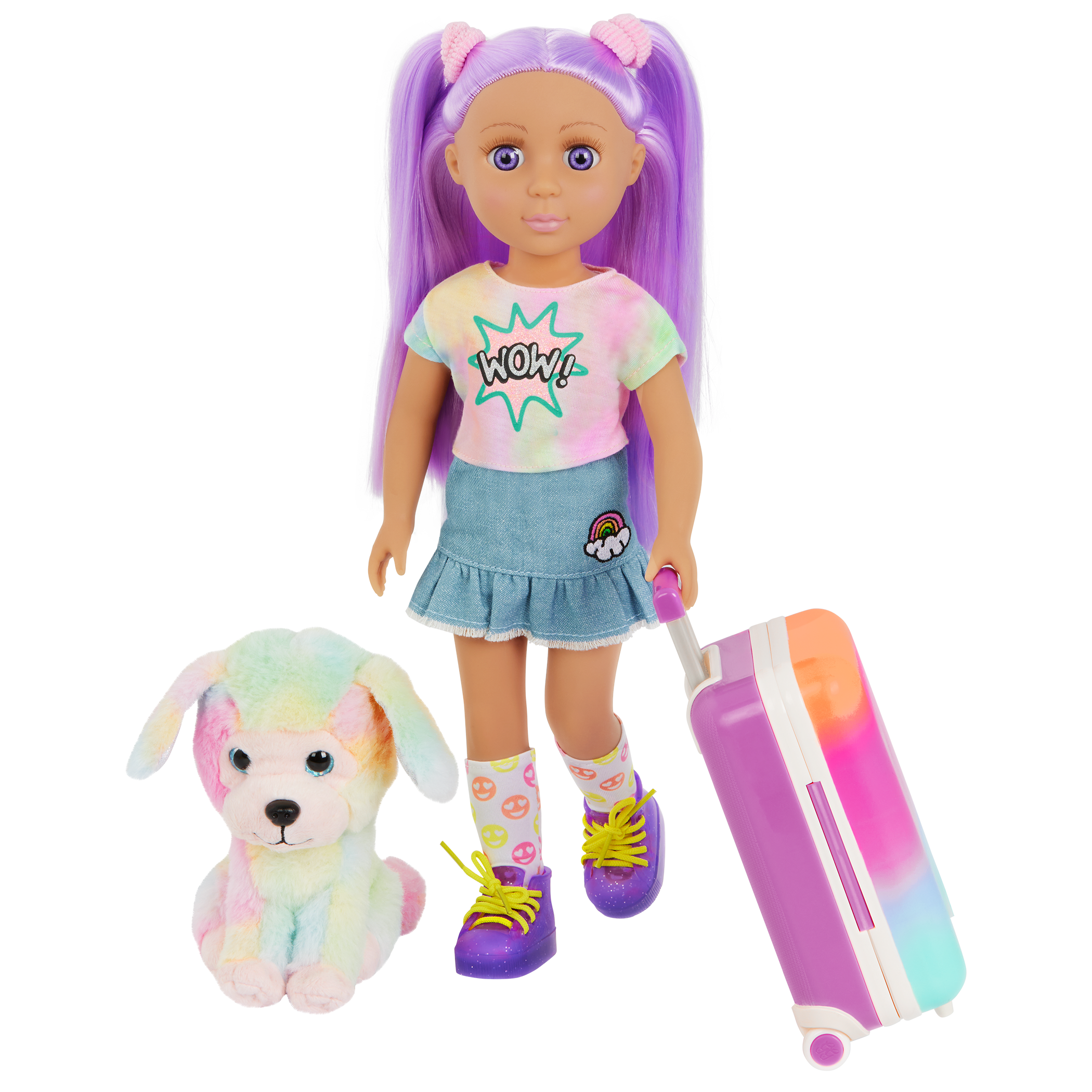 Glitter Girls Luma and Pup Travel Playset