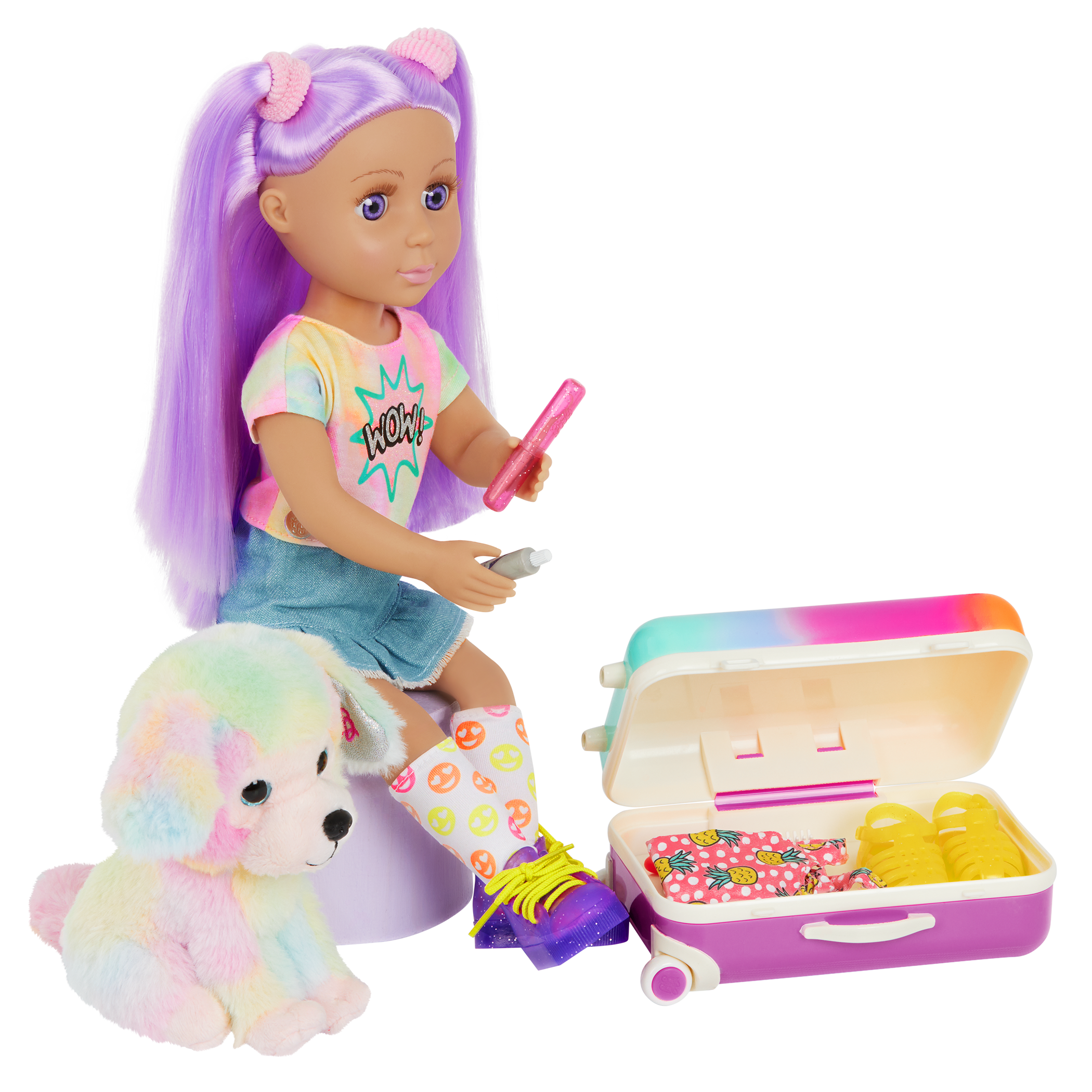 Glitter Girls Luma and Pup Travel Playset