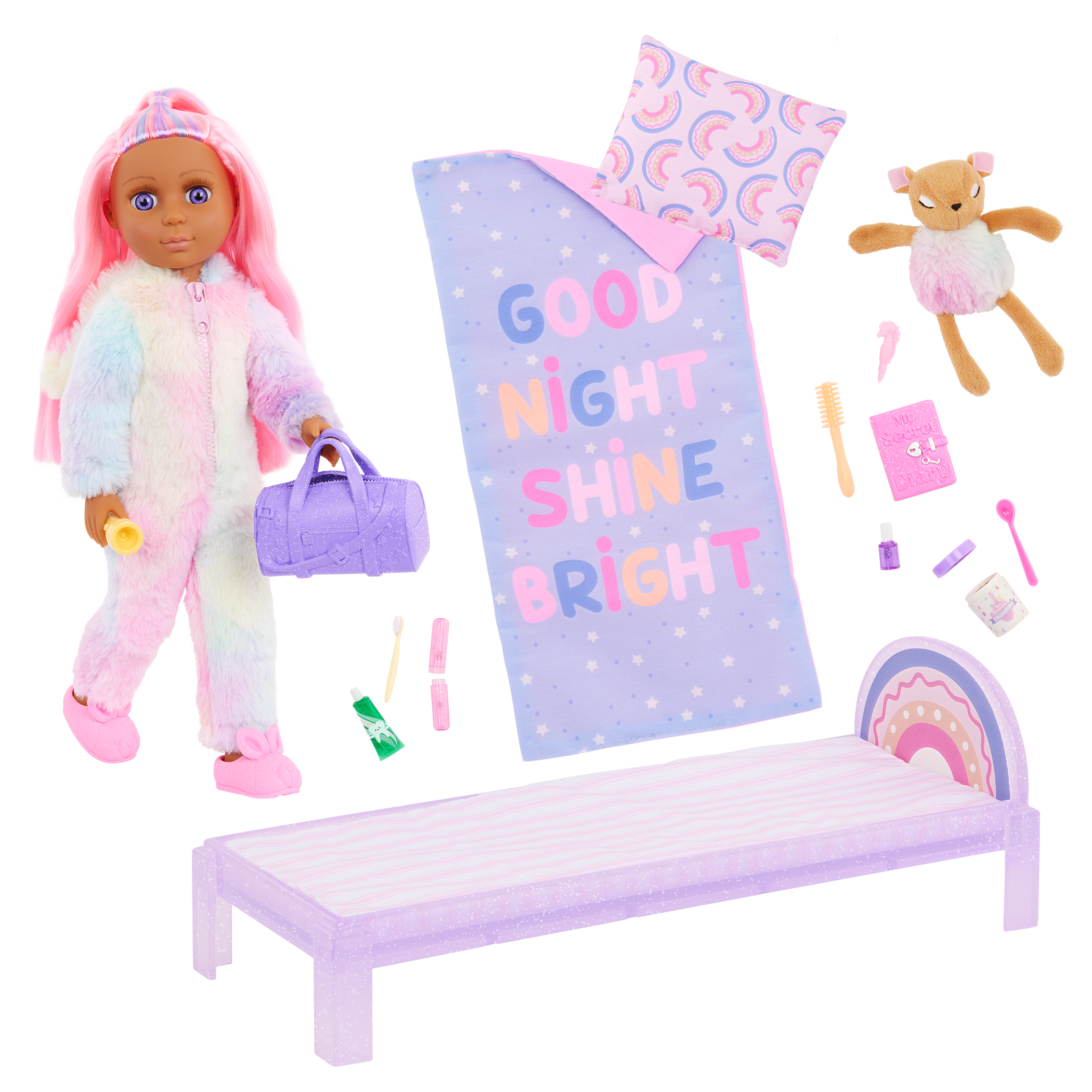 Glitter Girls Rafa & GG Bedtime Playset