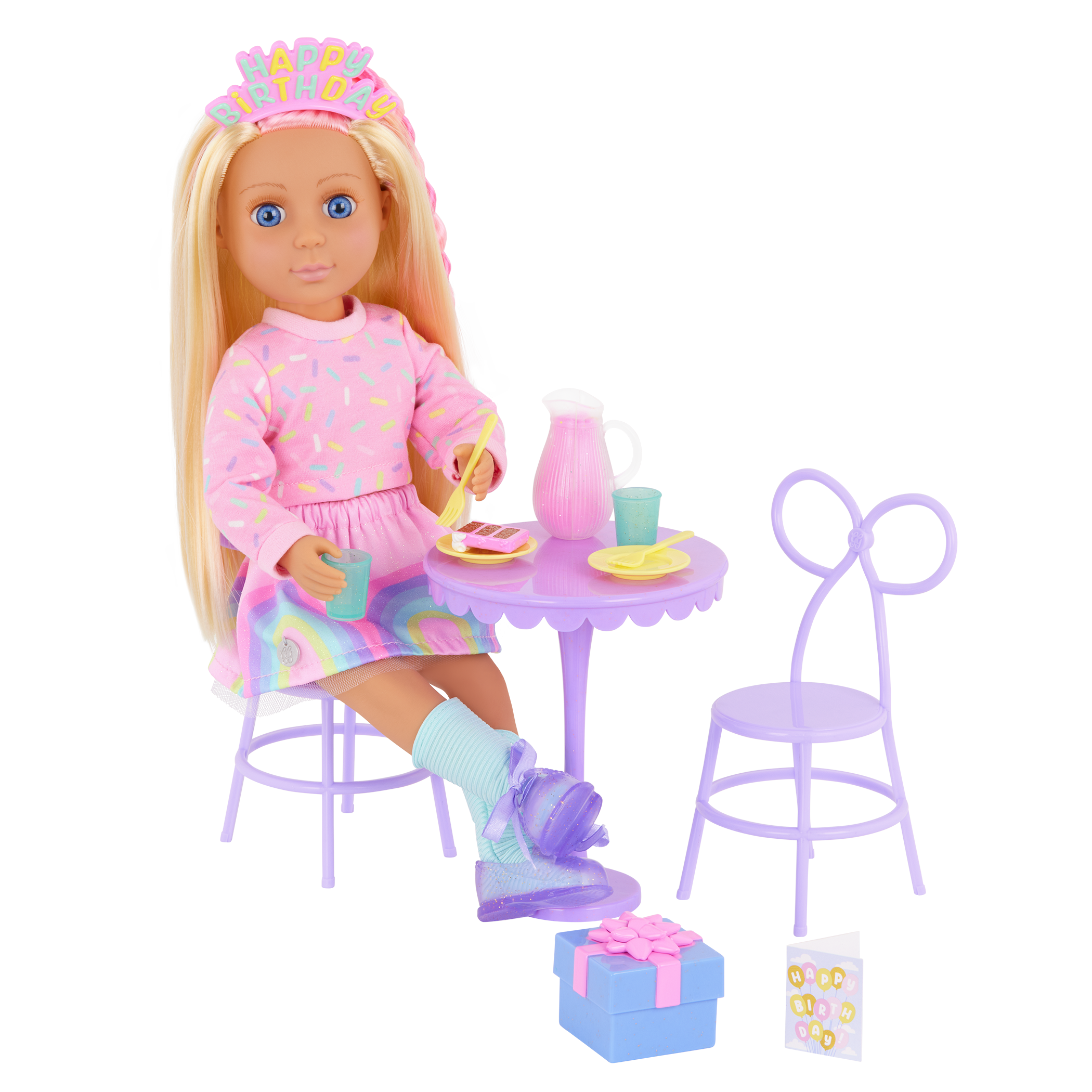 Glitter Girls Evie and GG Birthday Party Playset