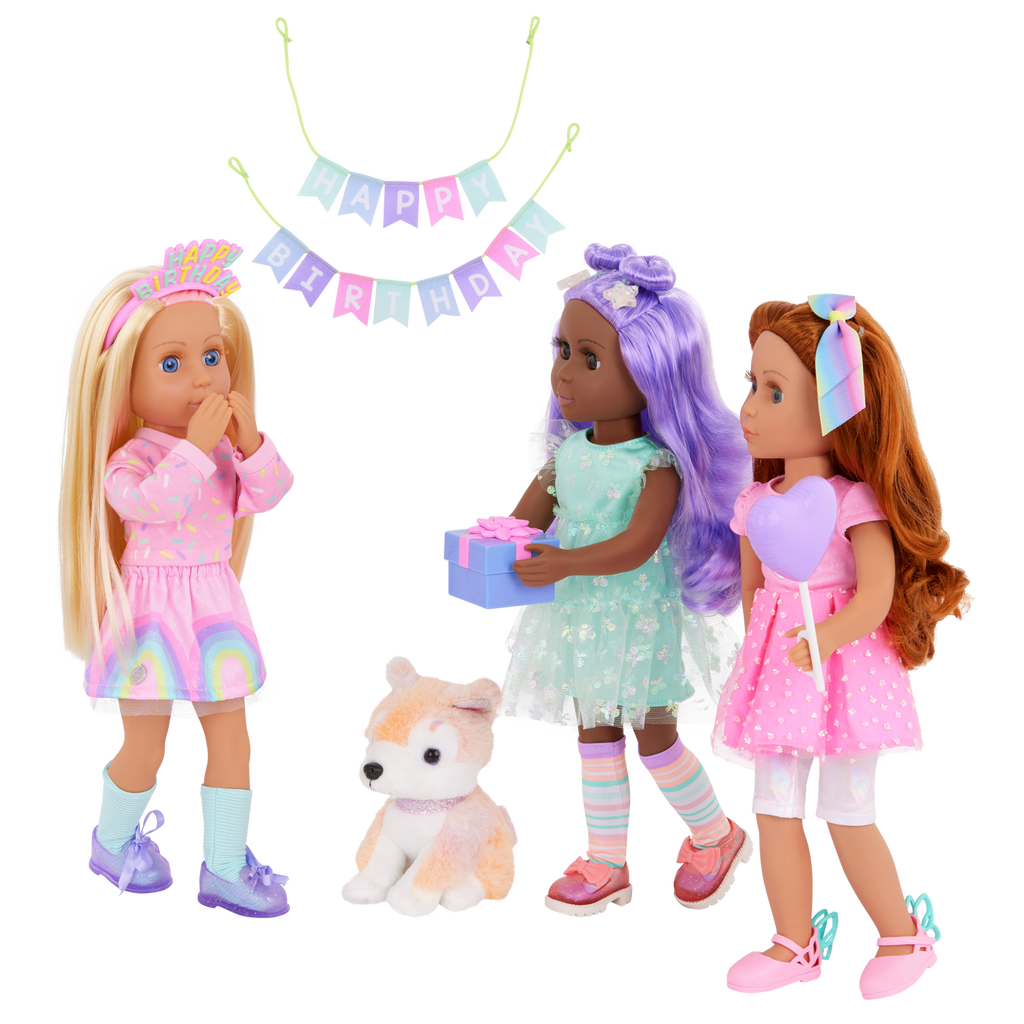 Glitter Girls Evie and GG Birthday Party Playset